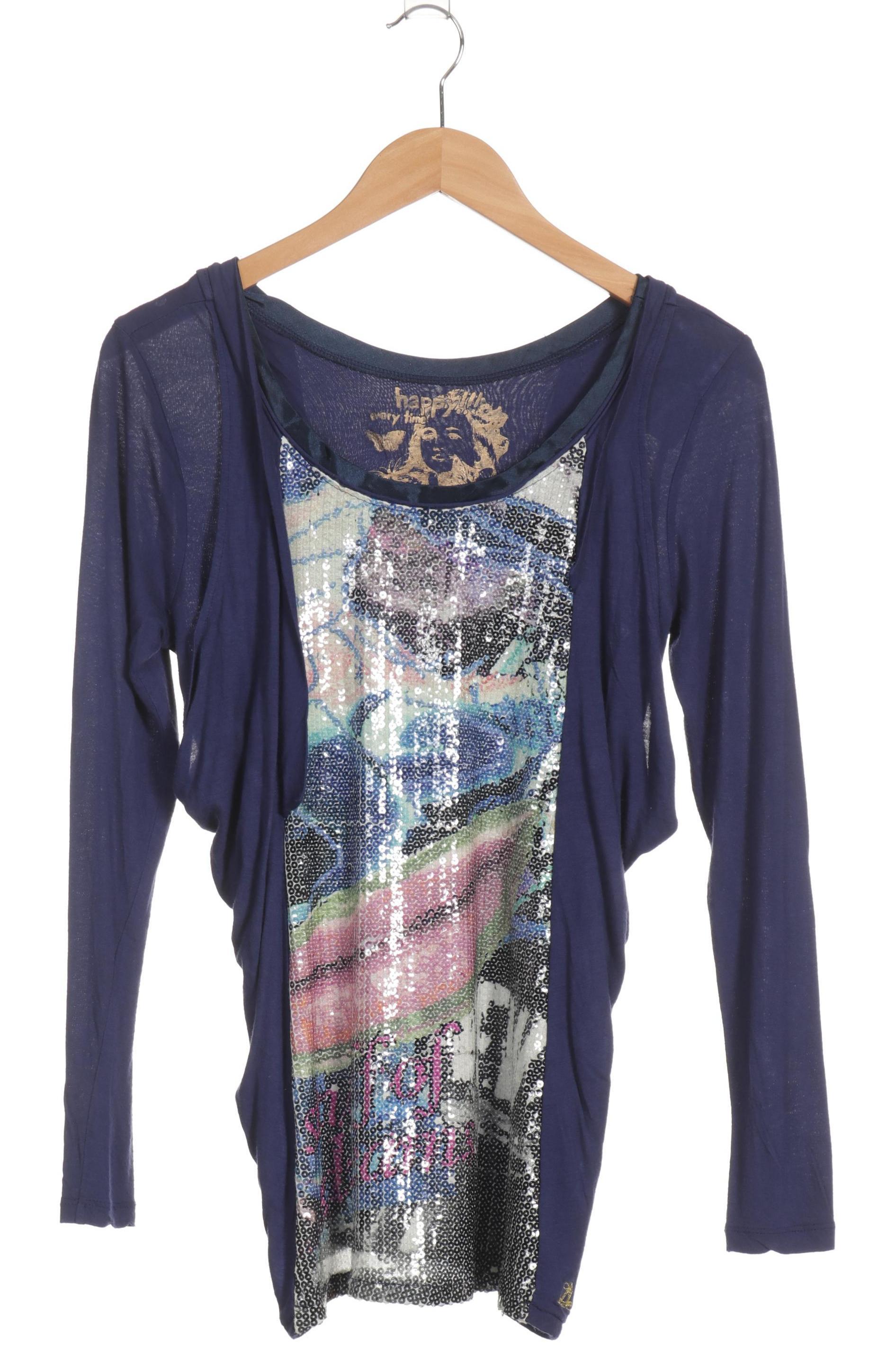 

Desigual Damen Langarmshirt, blau, Gr.