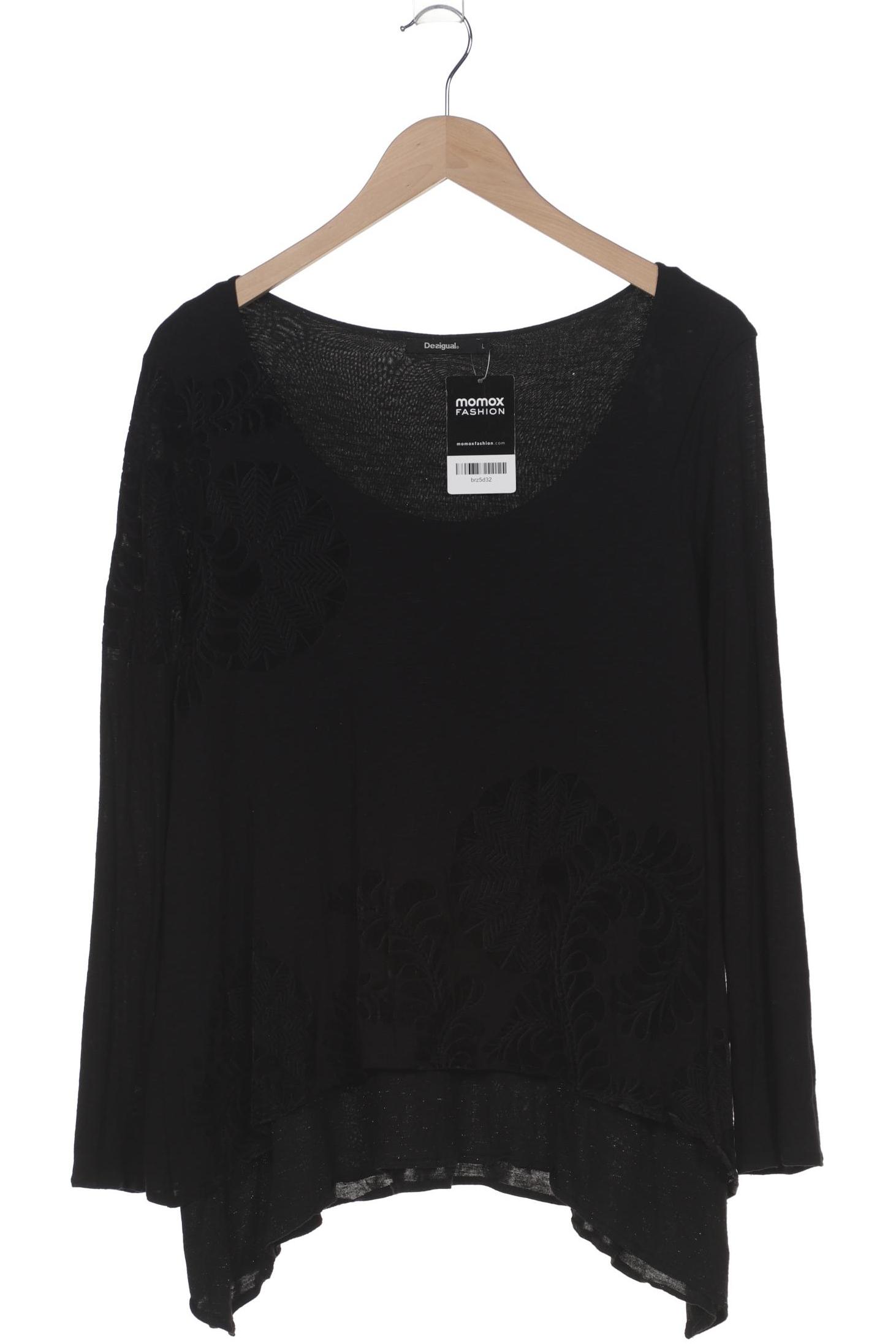 

Desigual Damen Langarmshirt, schwarz, Gr. 42