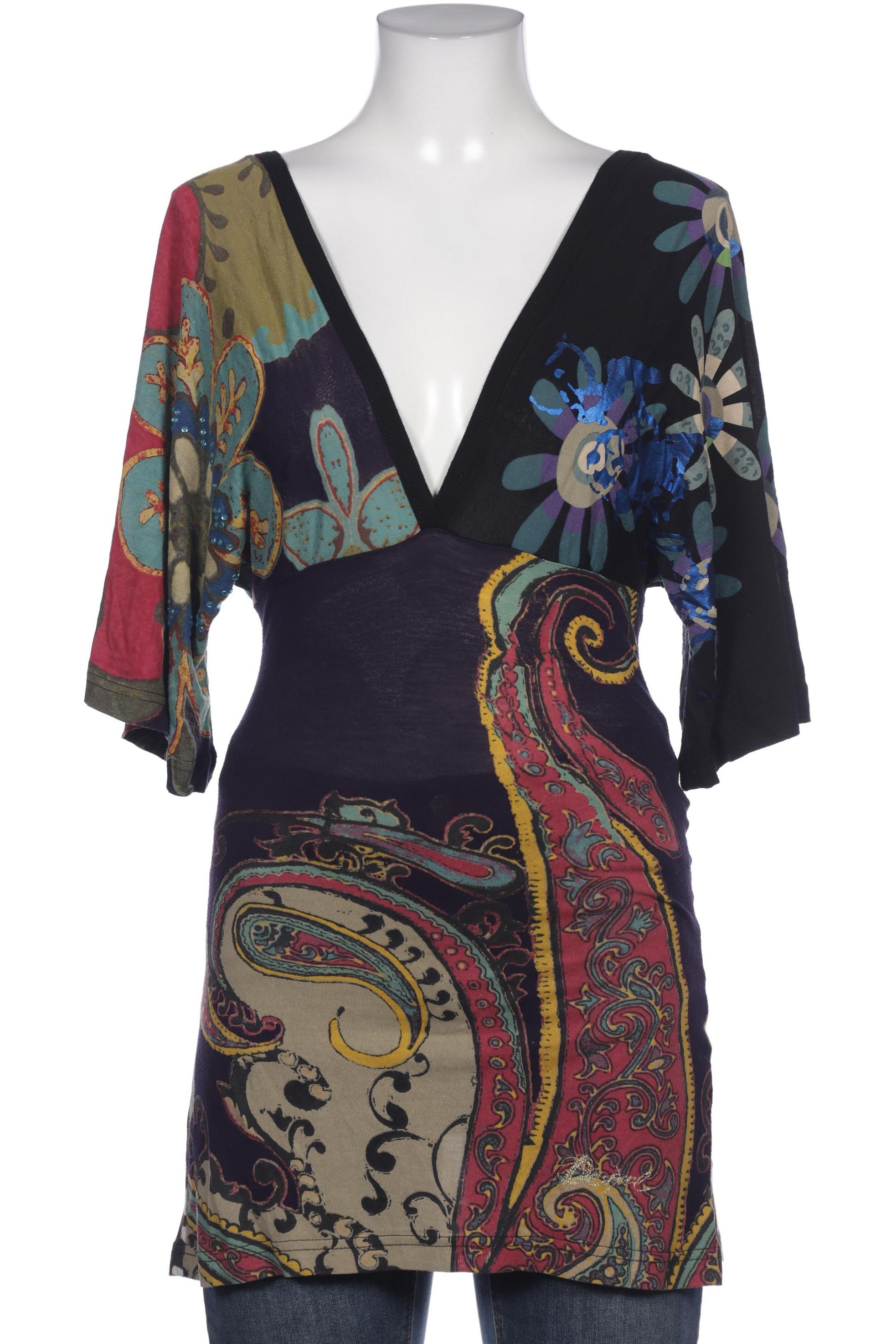 

Desigual Damen Langarmshirt, mehrfarbig, Gr. 36