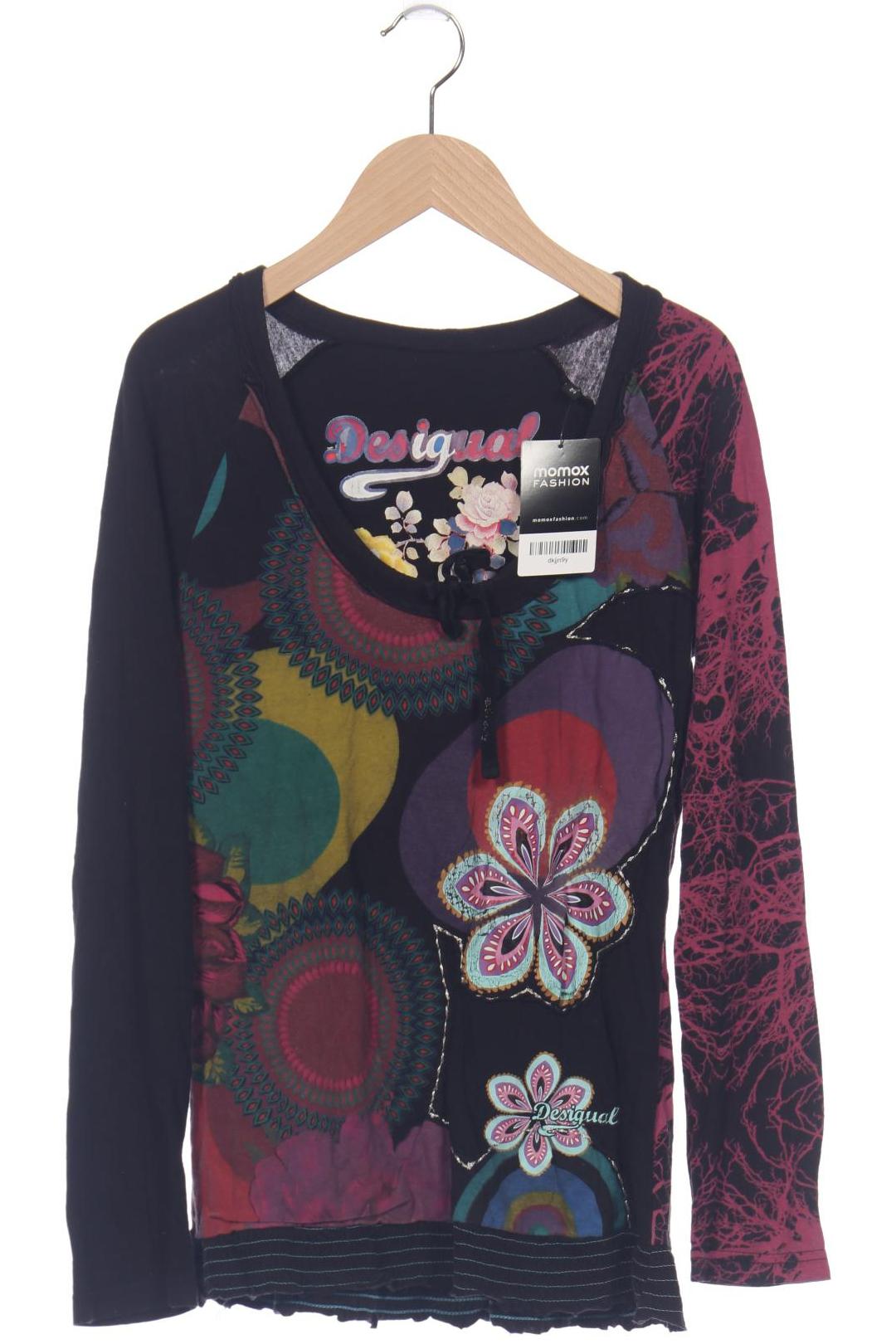 

Desigual Damen Langarmshirt, schwarz, Gr. 38