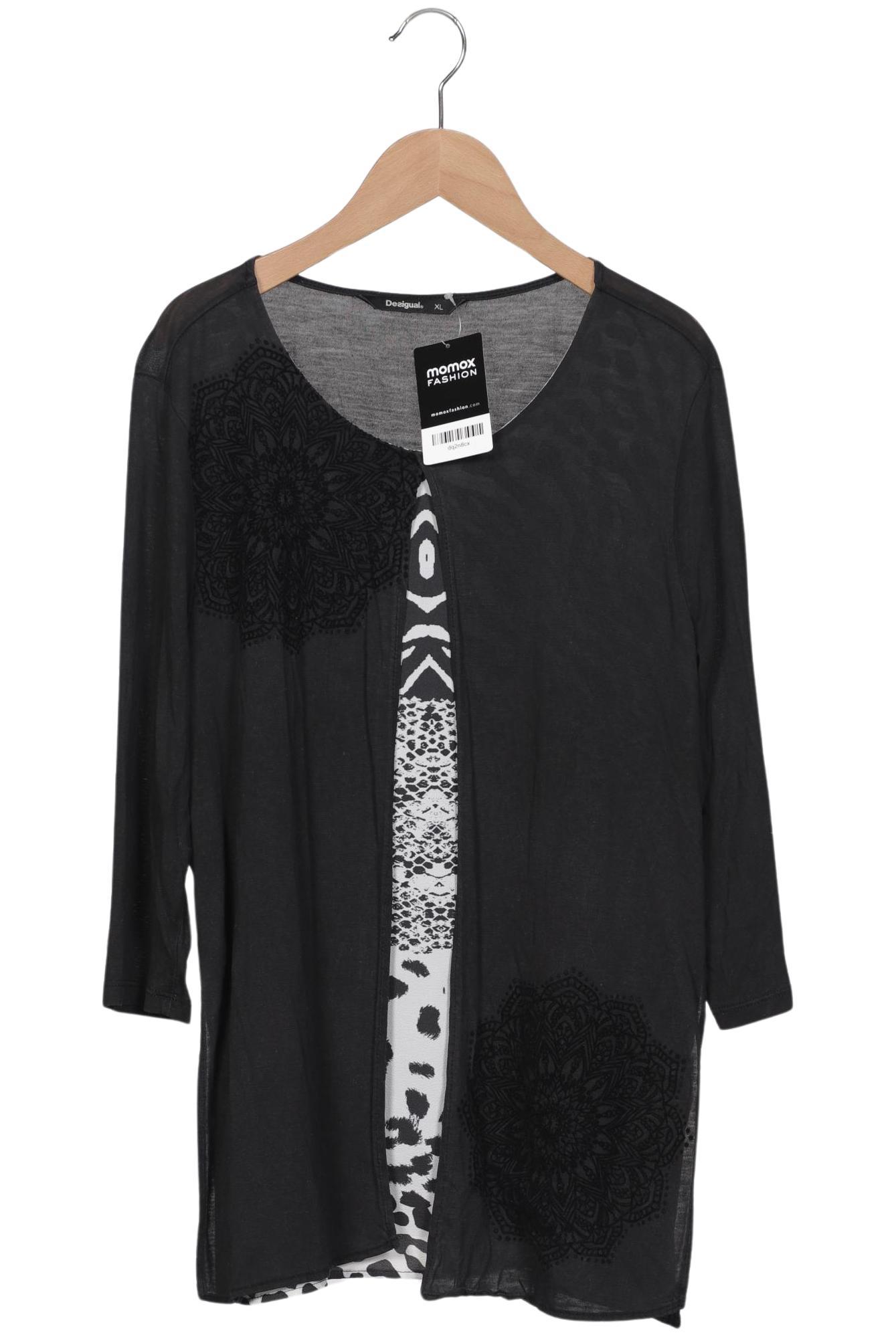 

Desigual Damen Langarmshirt, schwarz, Gr. 44