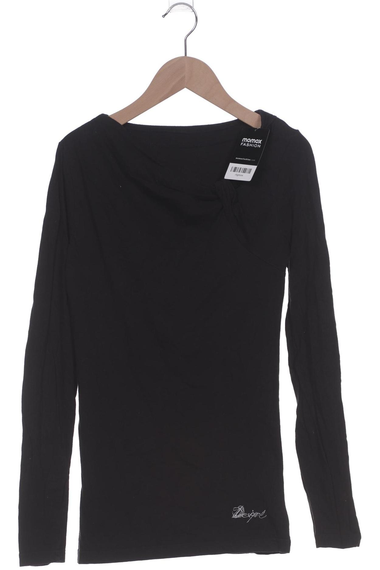 

Desigual Damen Langarmshirt, schwarz, Gr. 38