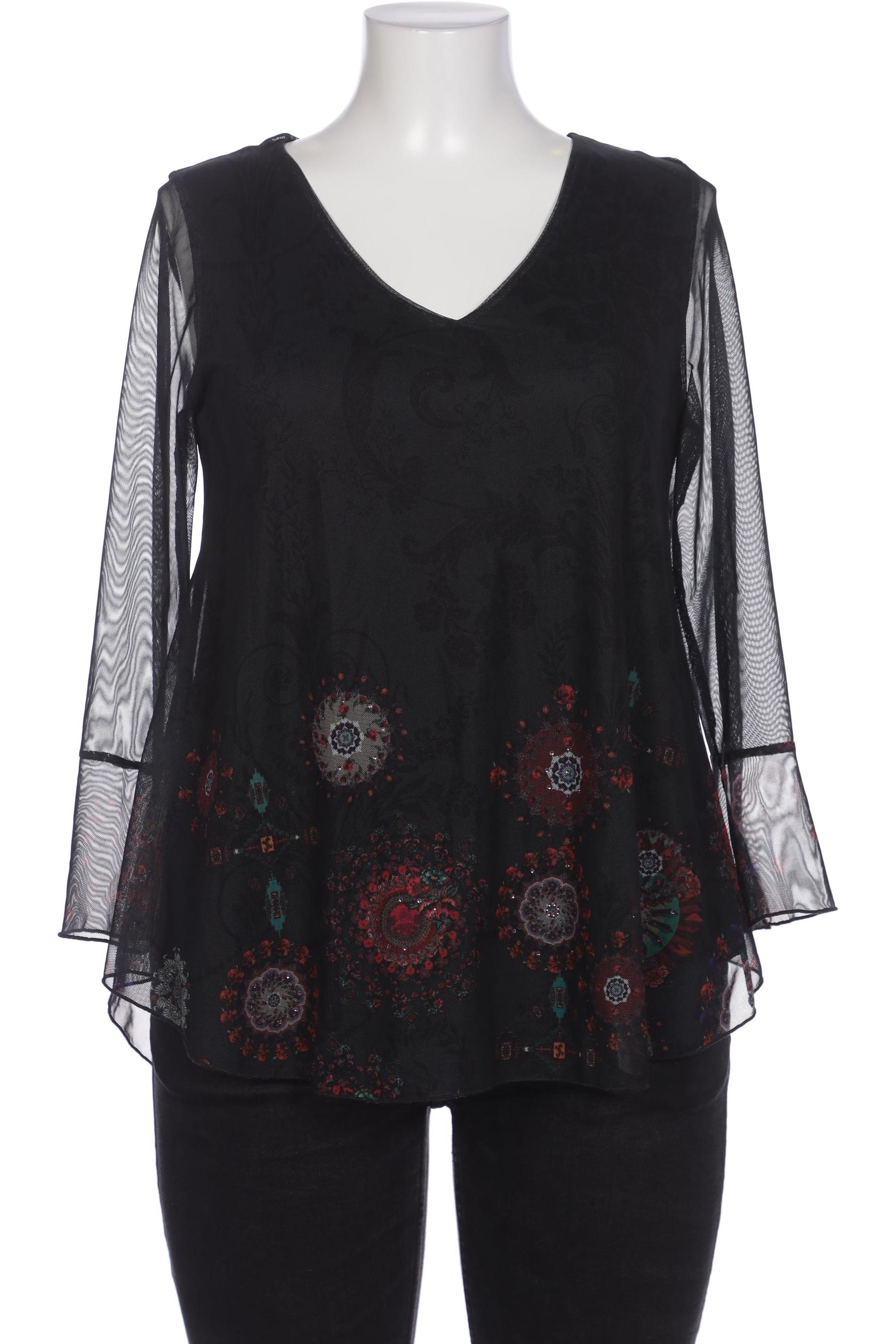 

Desigual Damen Langarmshirt, schwarz, Gr. 42