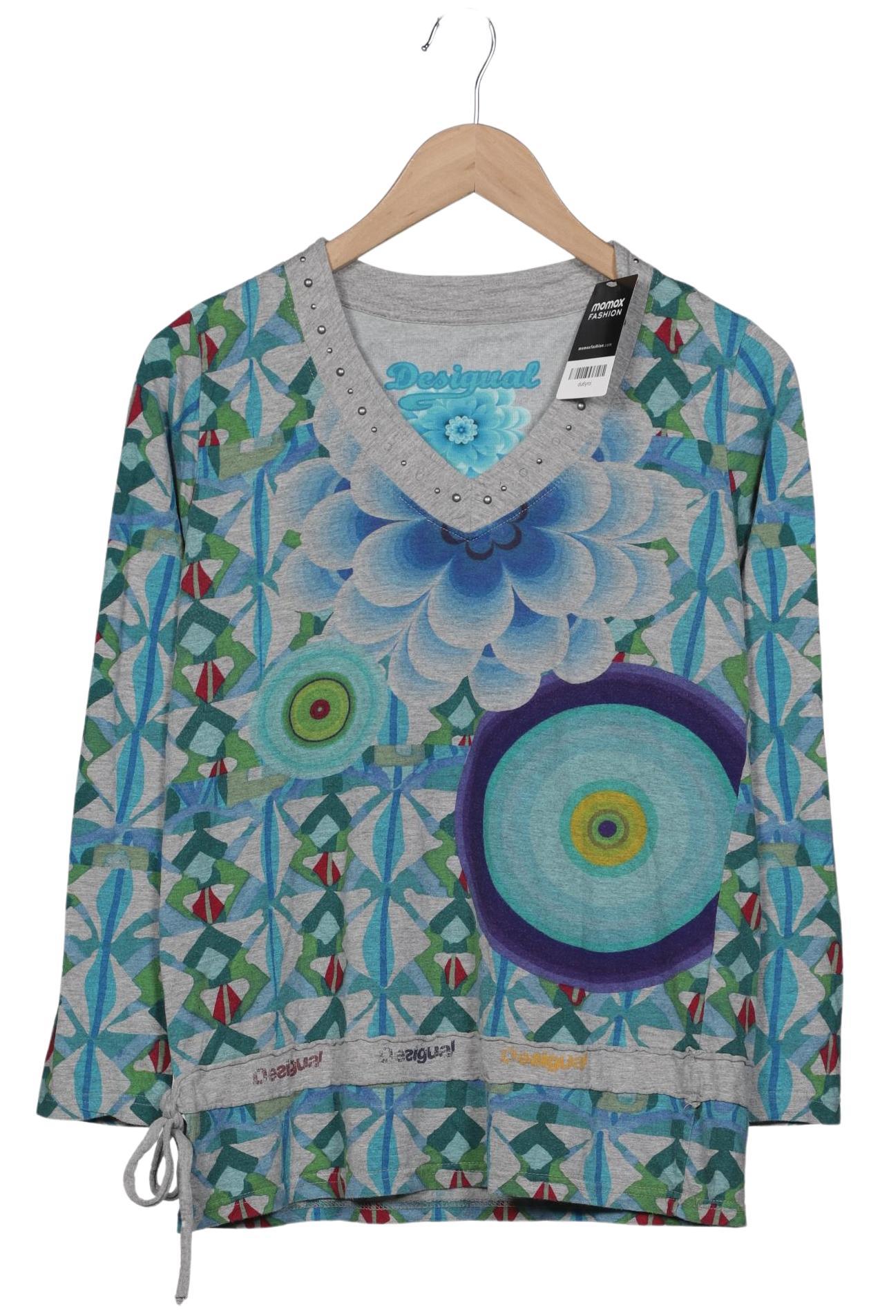 

Desigual Damen Langarmshirt, mehrfarbig, Gr. 42