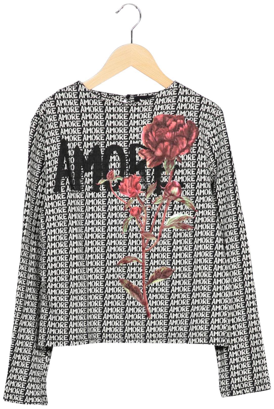 

Desigual Damen Langarmshirt, mehrfarbig, Gr. 44