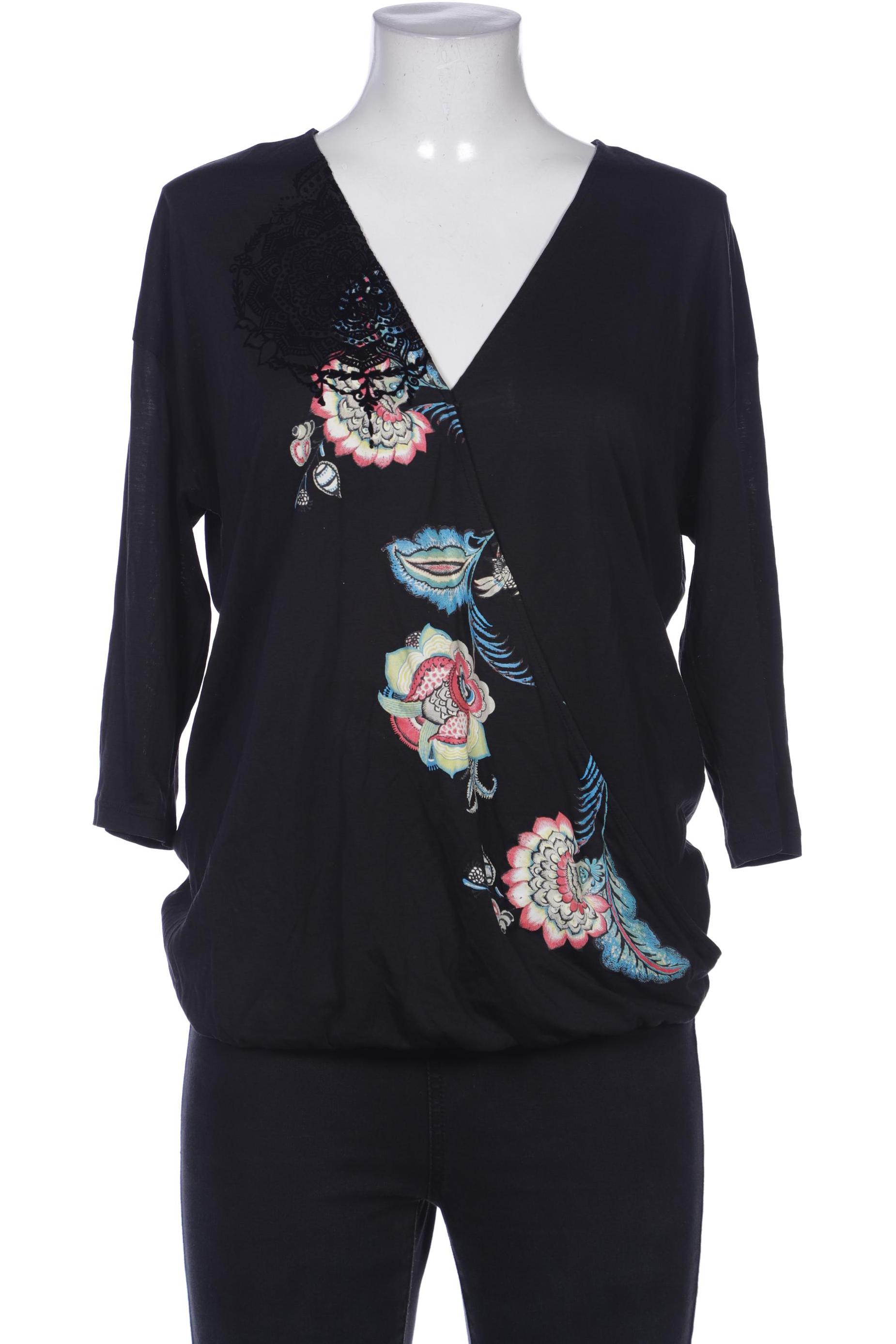 

Desigual Damen Langarmshirt, schwarz, Gr. 42