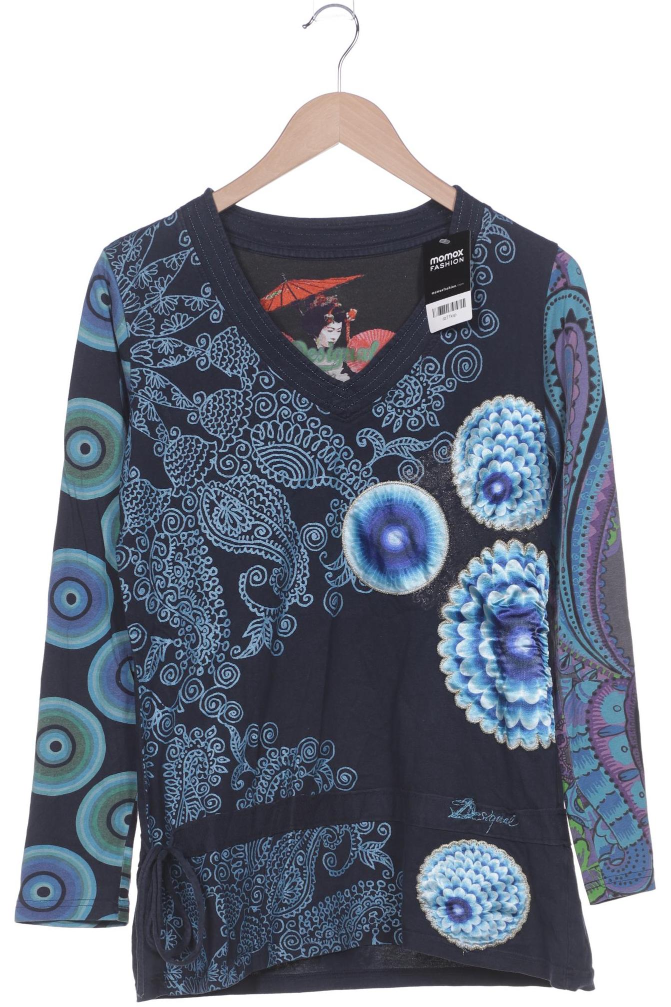 

Desigual Damen Langarmshirt, marineblau