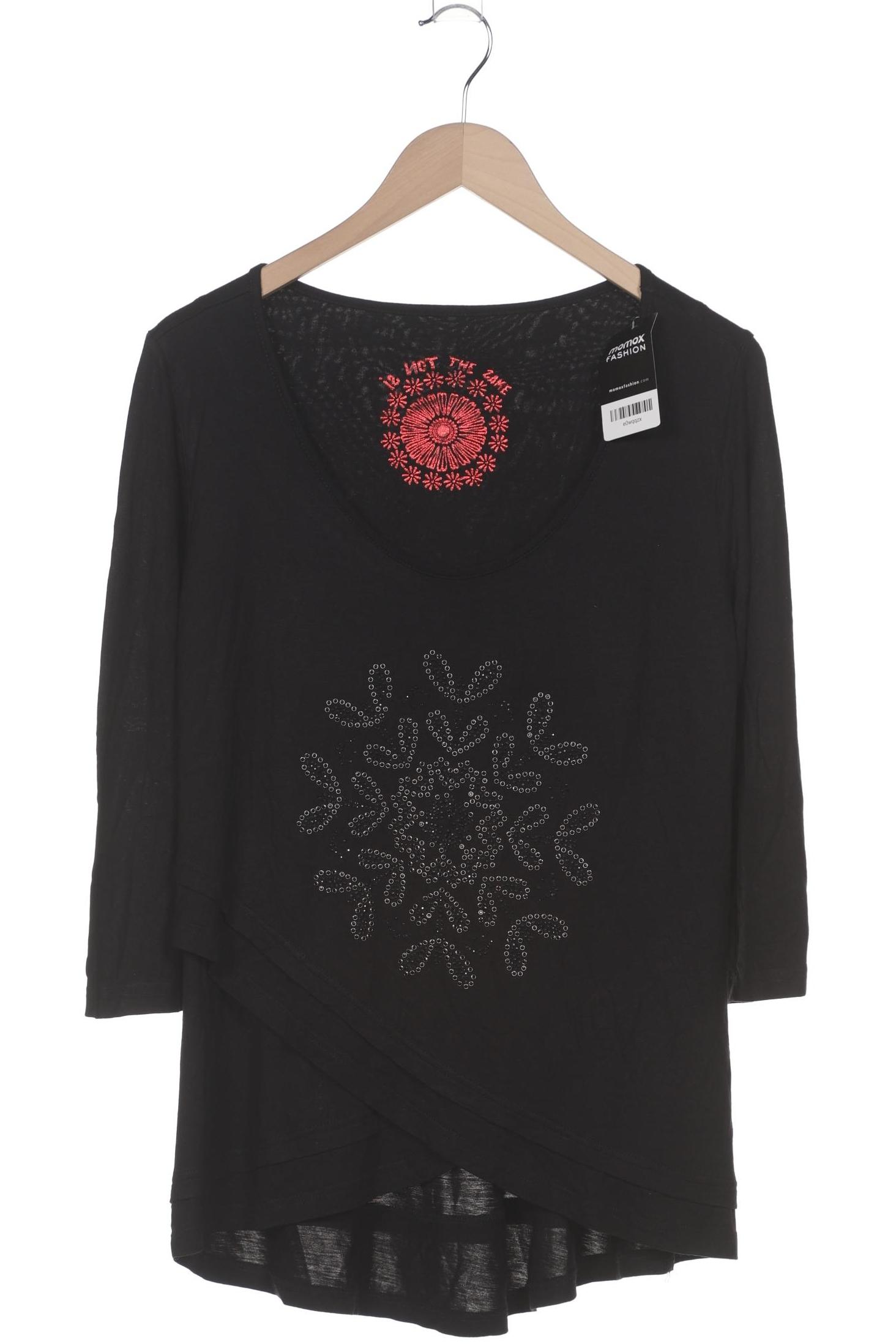

Desigual Damen Langarmshirt, schwarz, Gr. 44
