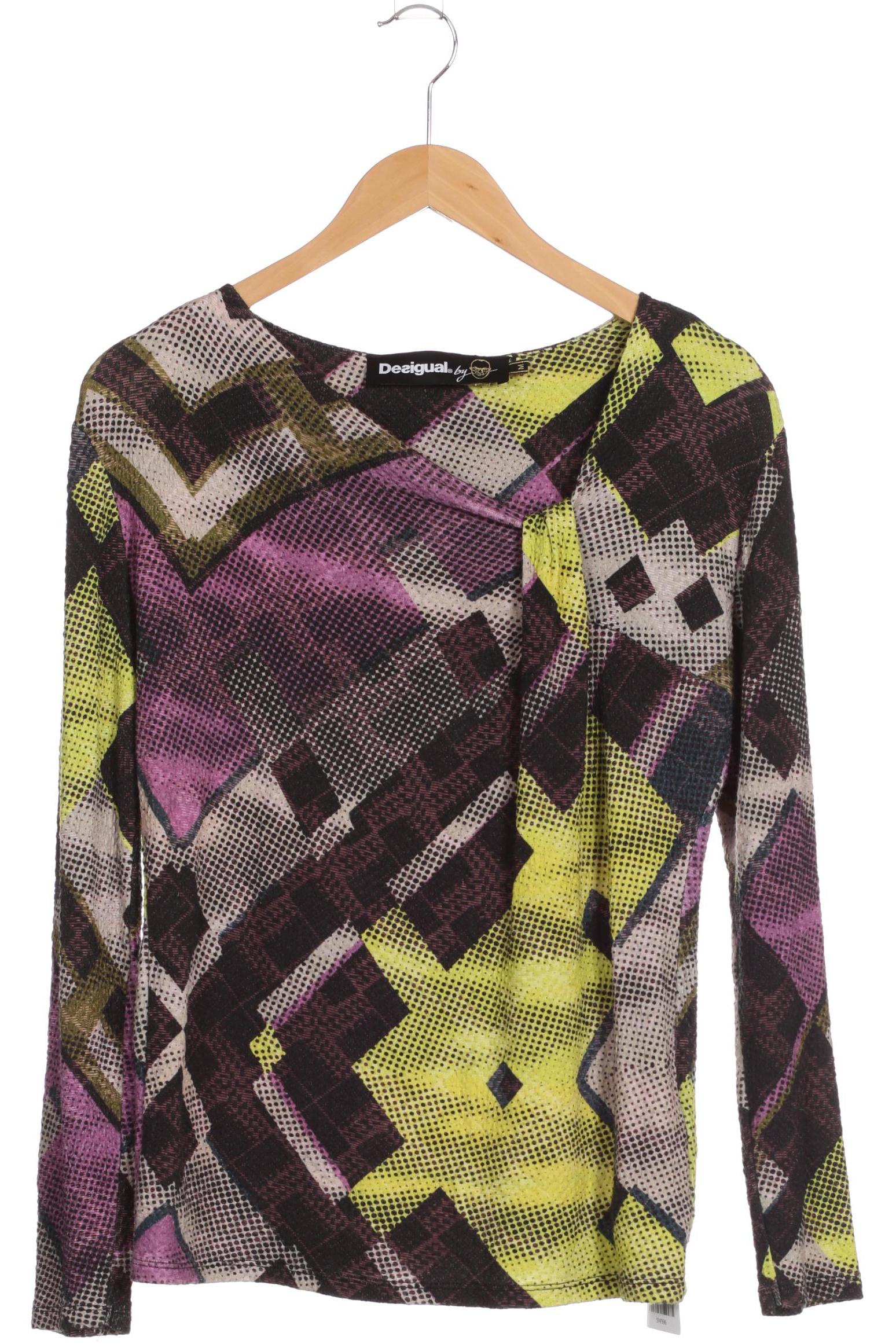 

Desigual Damen Langarmshirt, mehrfarbig, Gr. 38