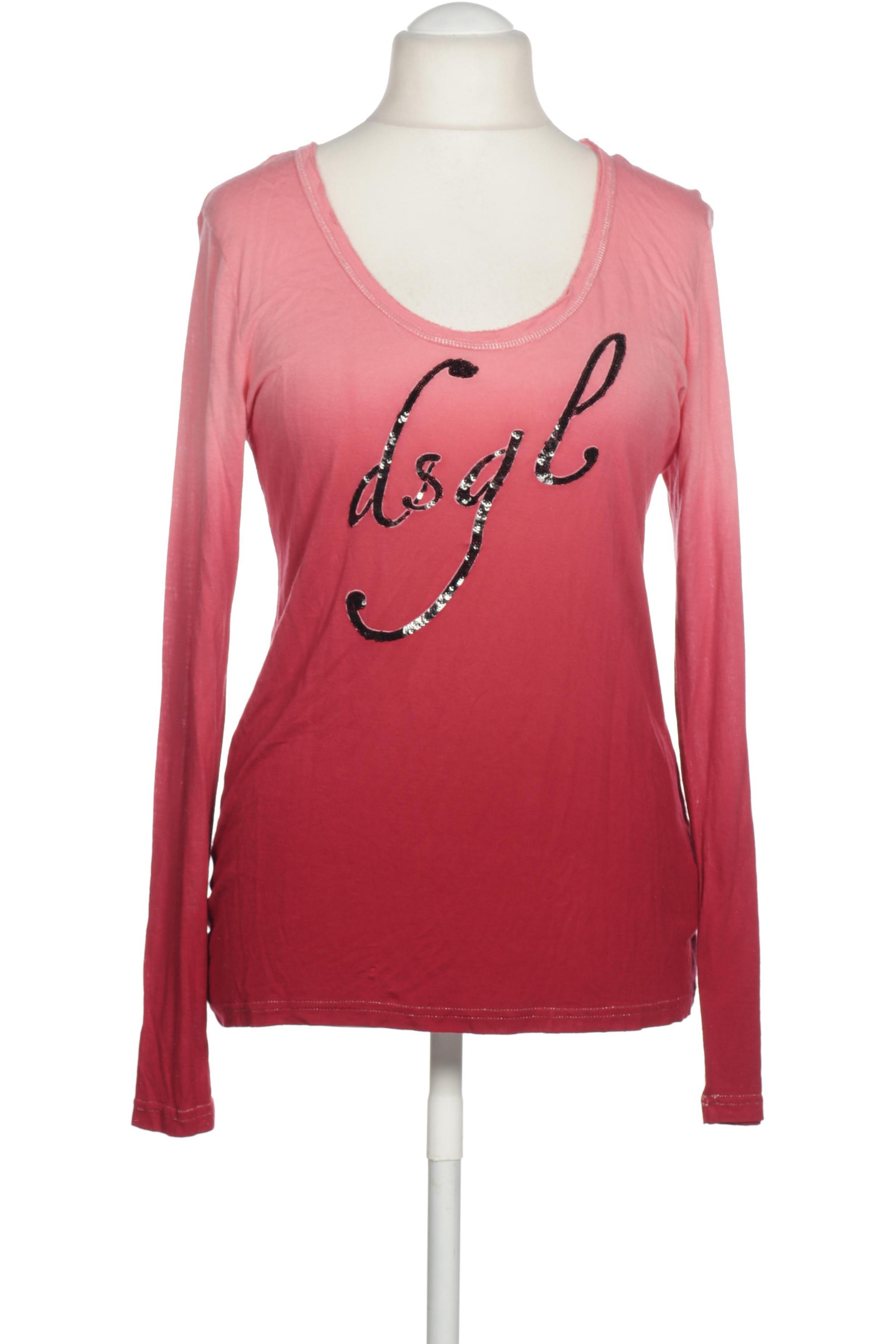 

Desigual Damen Langarmshirt, pink, Gr.