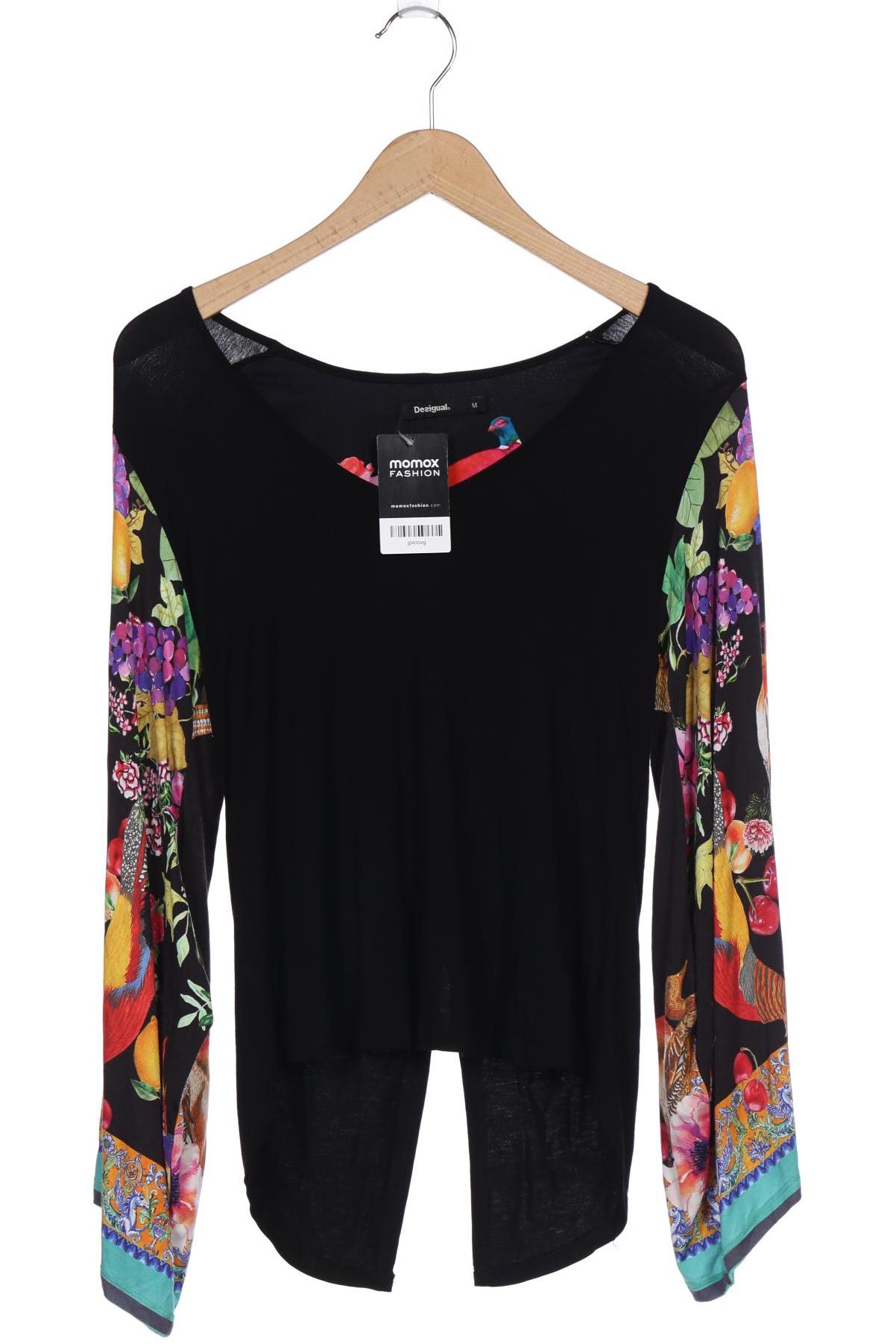 

Desigual Damen Langarmshirt, schwarz, Gr. 38