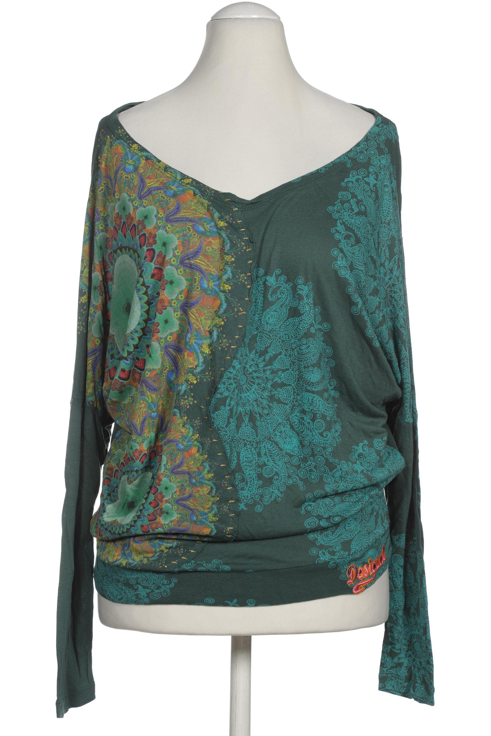 

Desigual Damen Langarmshirt, grün, Gr.
