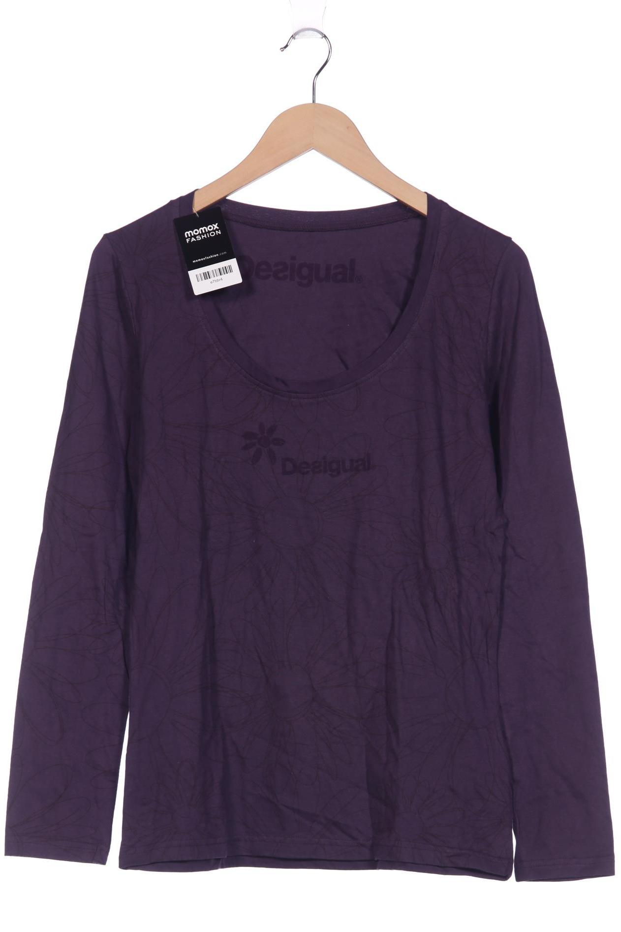 

Desigual Damen Langarmshirt, flieder, Gr. 44
