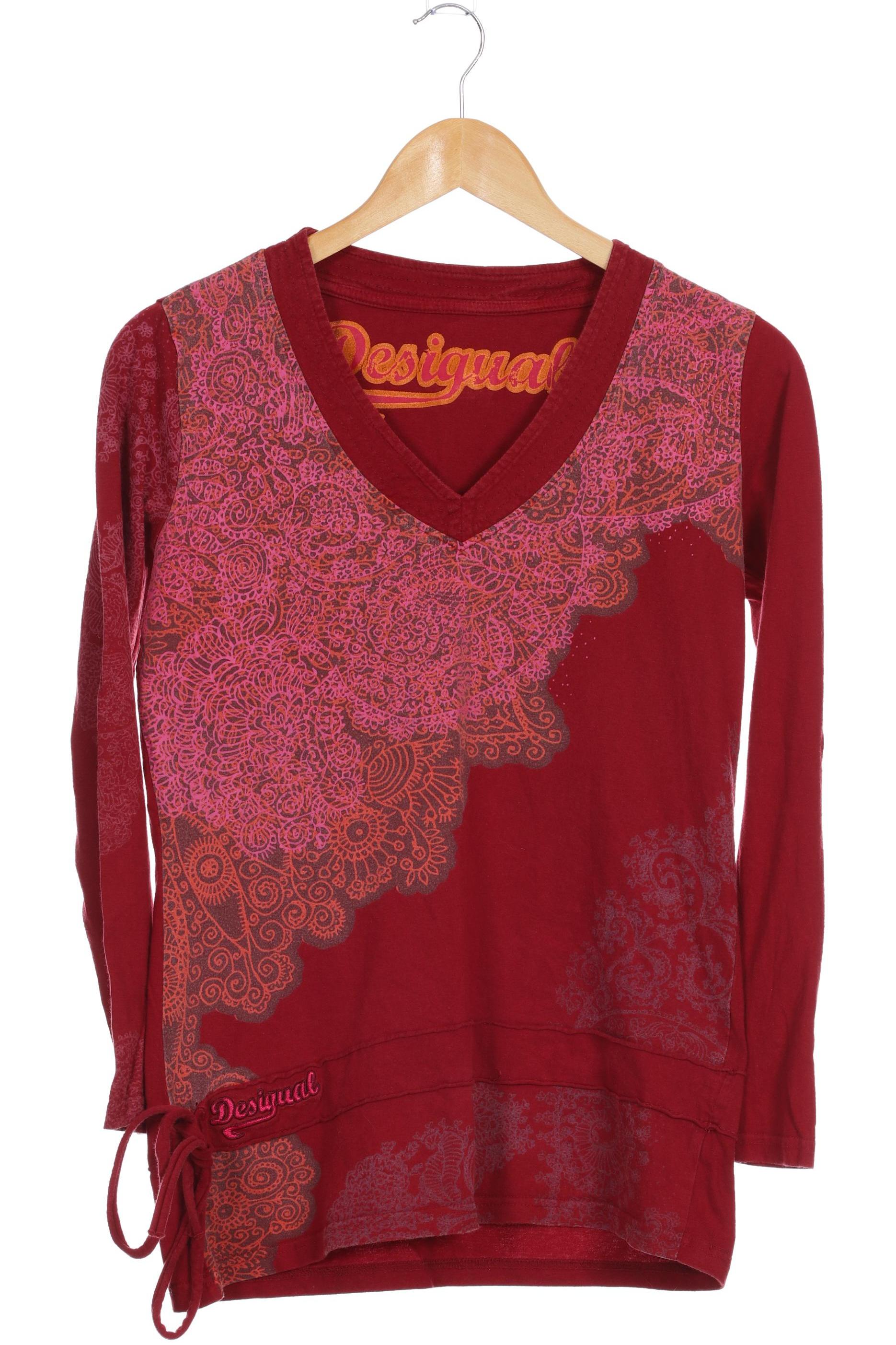 

Desigual Damen Langarmshirt, rot, Gr.