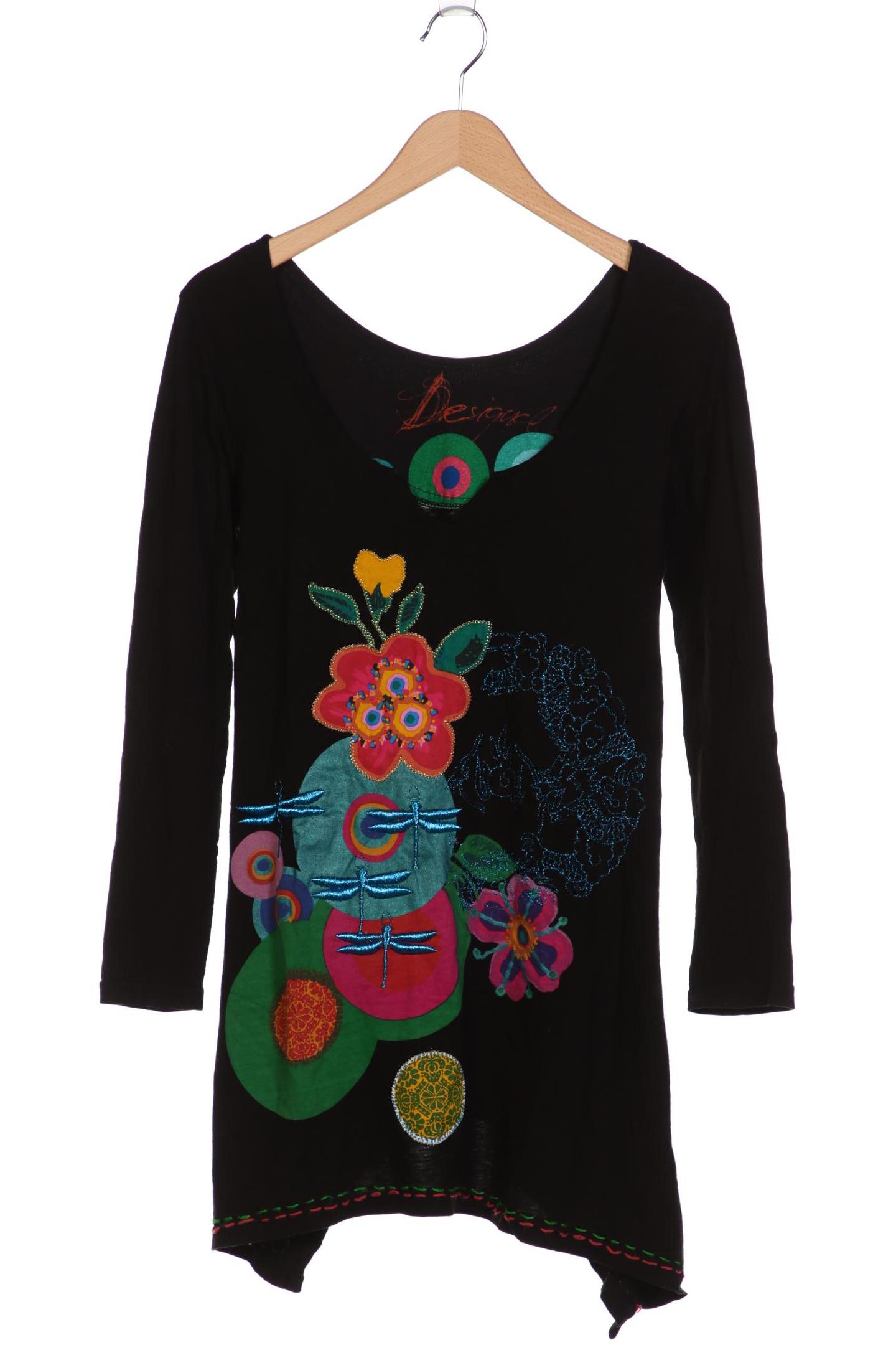 

Desigual Damen Langarmshirt, schwarz, Gr. 42