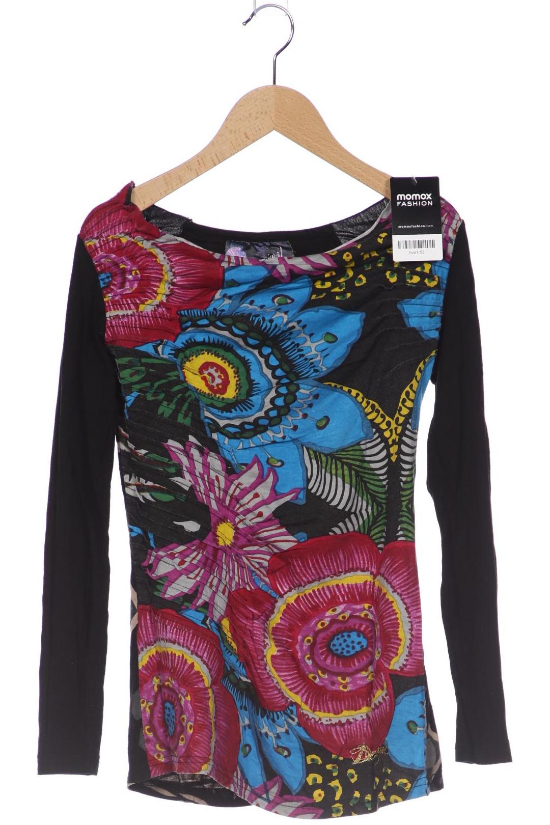 

Desigual Damen Langarmshirt, schwarz, Gr. 38