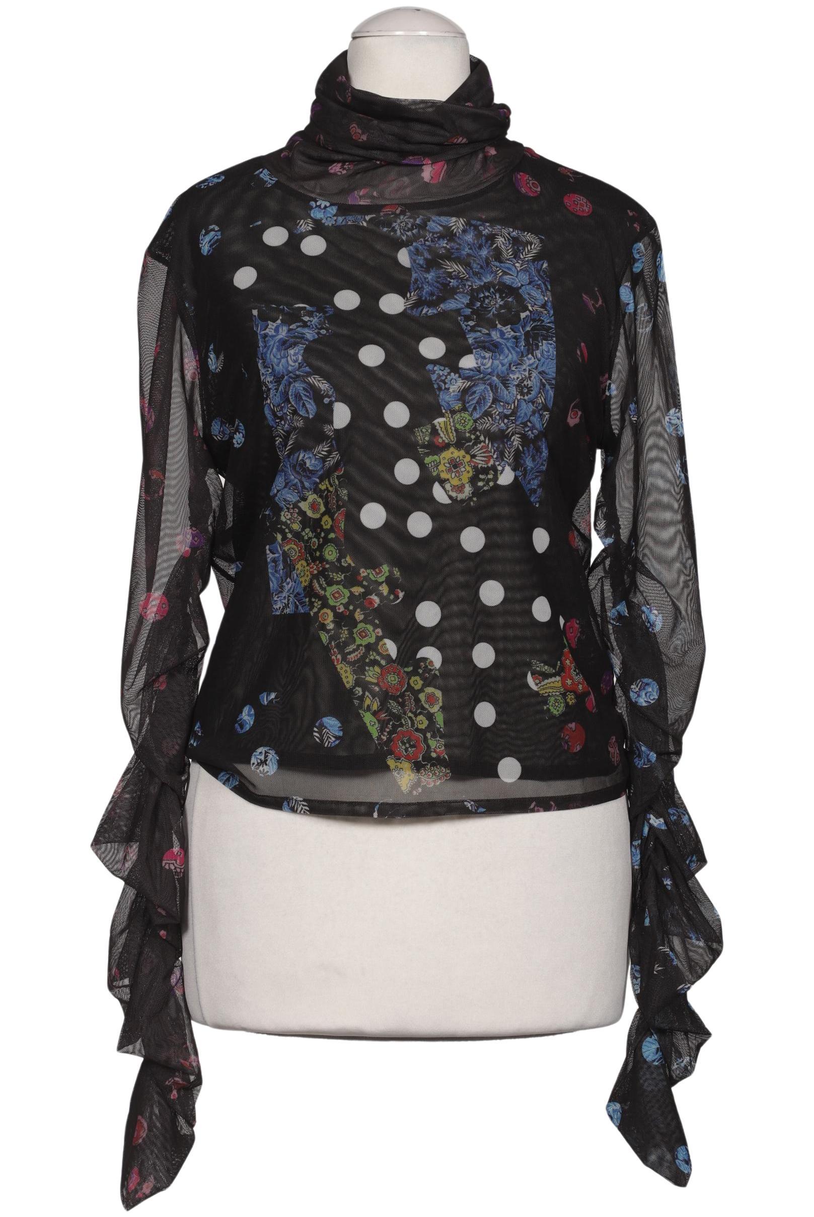 

Desigual Damen Langarmshirt, schwarz, Gr. 42