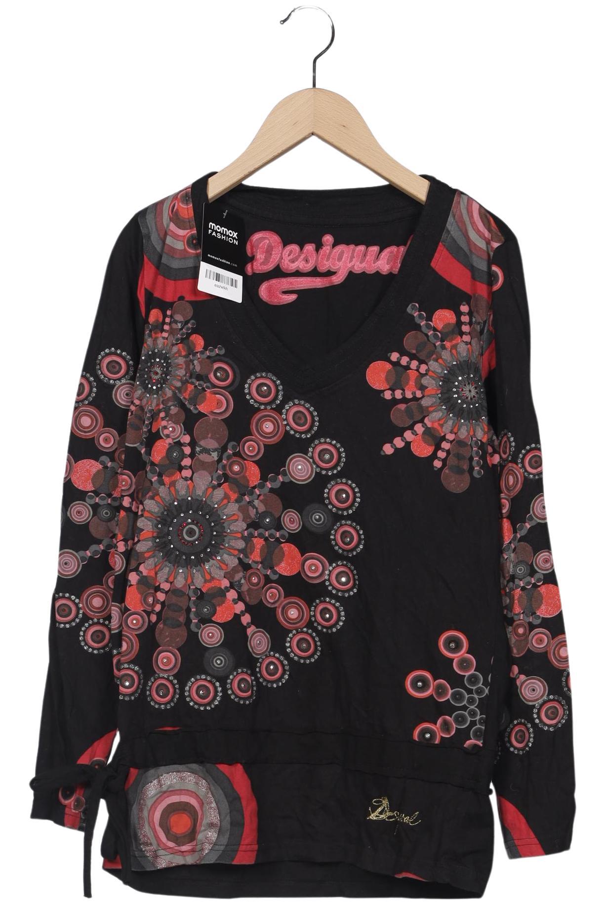 

Desigual Damen Langarmshirt, schwarz, Gr. 38