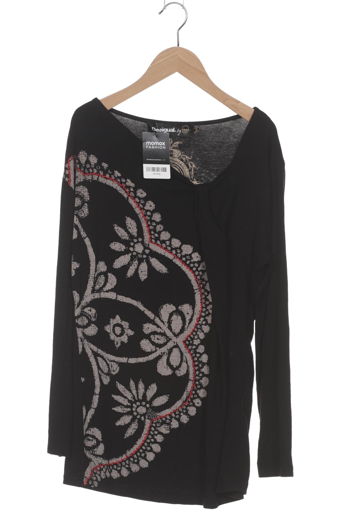 

Desigual Damen Langarmshirt, schwarz, Gr. 44
