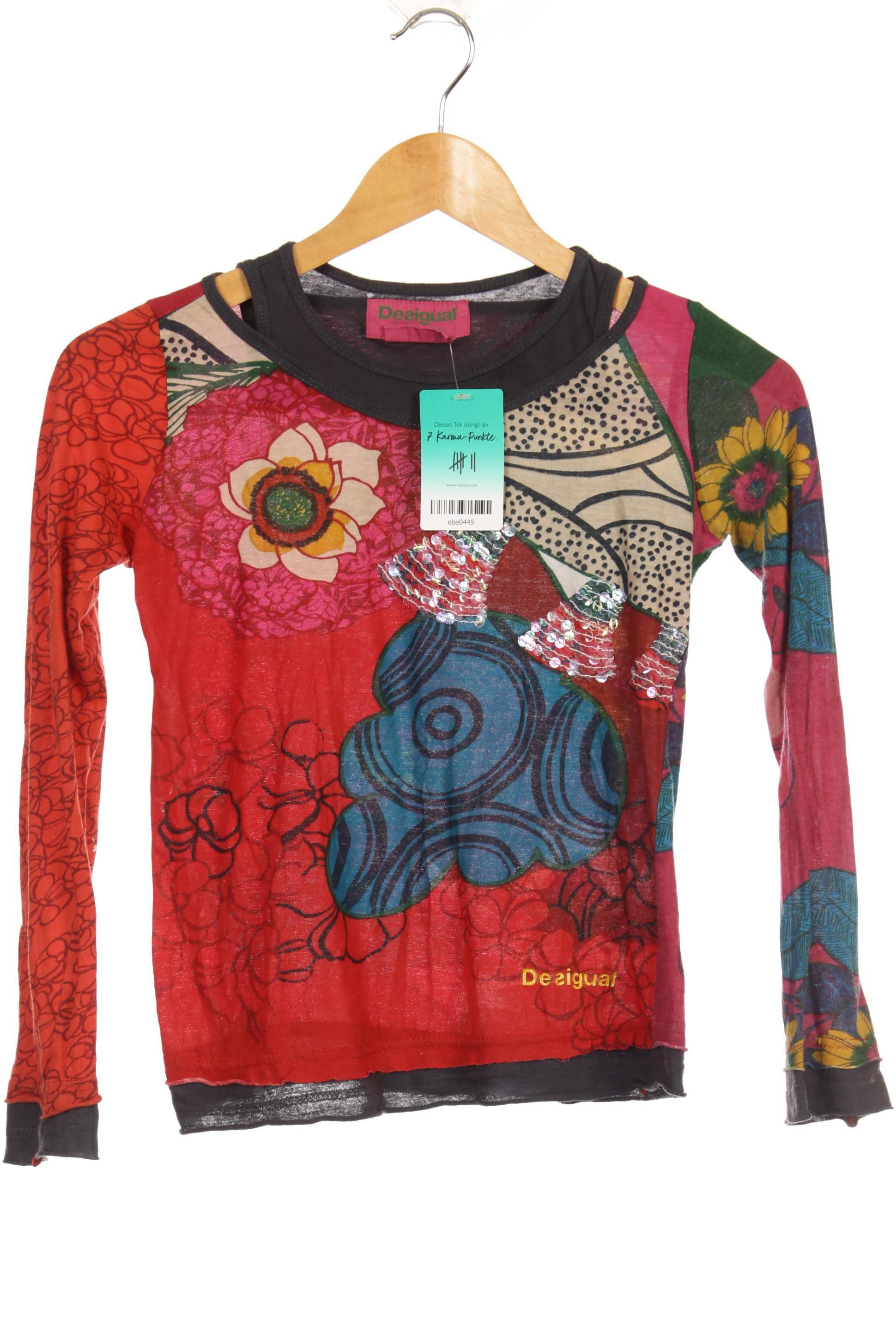 

Desigual Mädchen Langarmshirt, mehrfarbig, Gr. 134