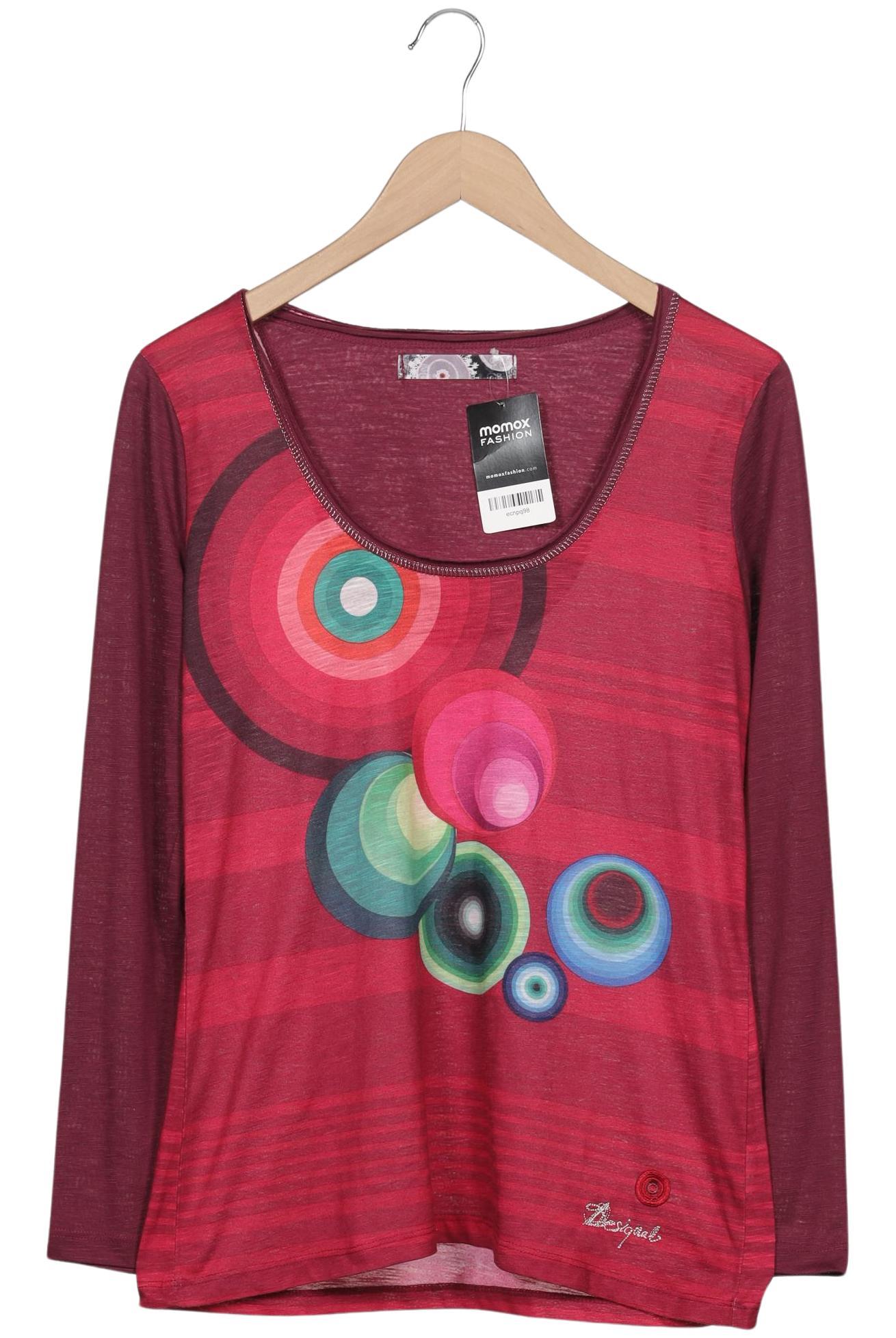 

Desigual Damen Langarmshirt, rot, Gr. 42