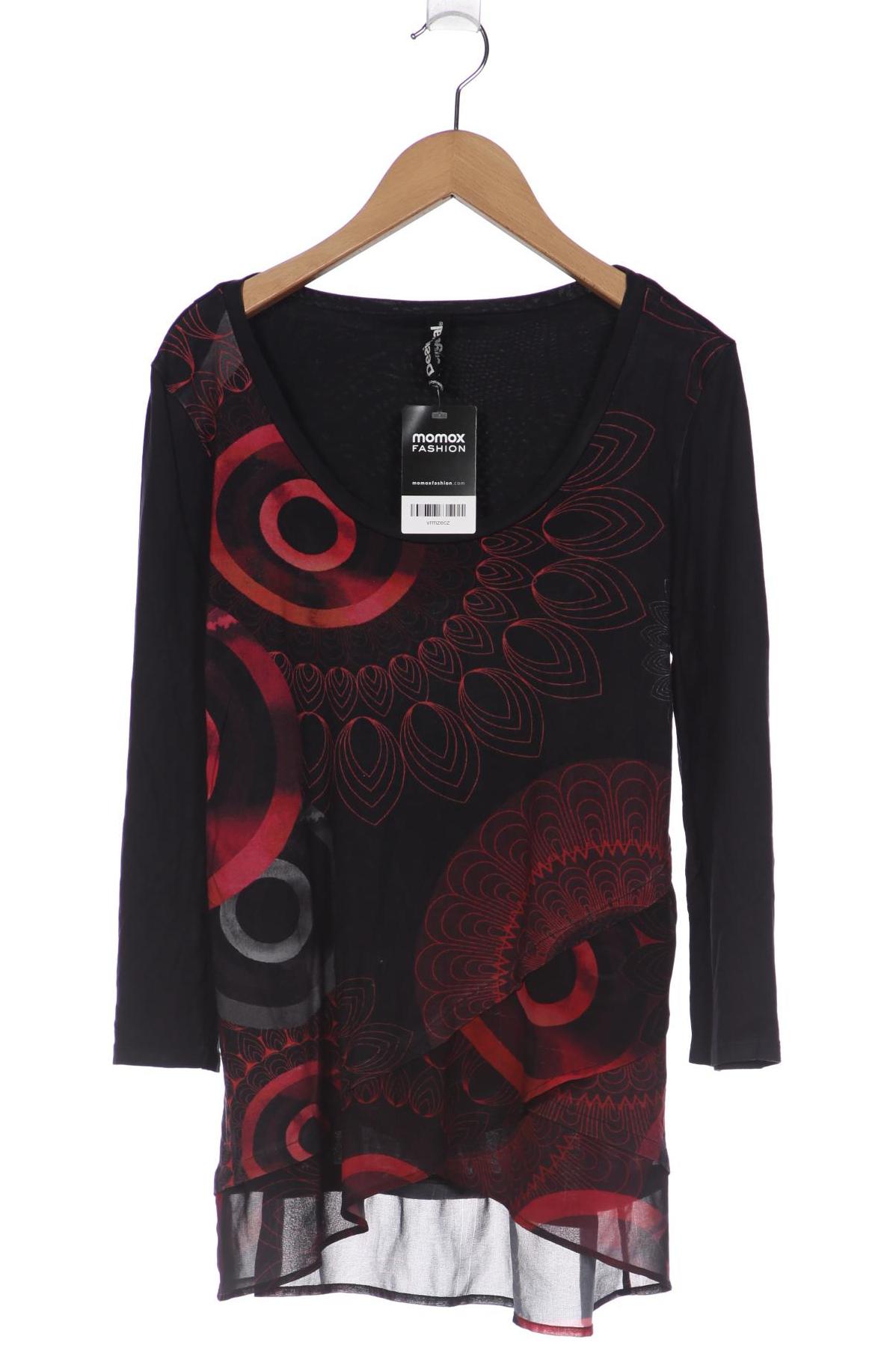 

Desigual Damen Langarmshirt, schwarz, Gr. 38
