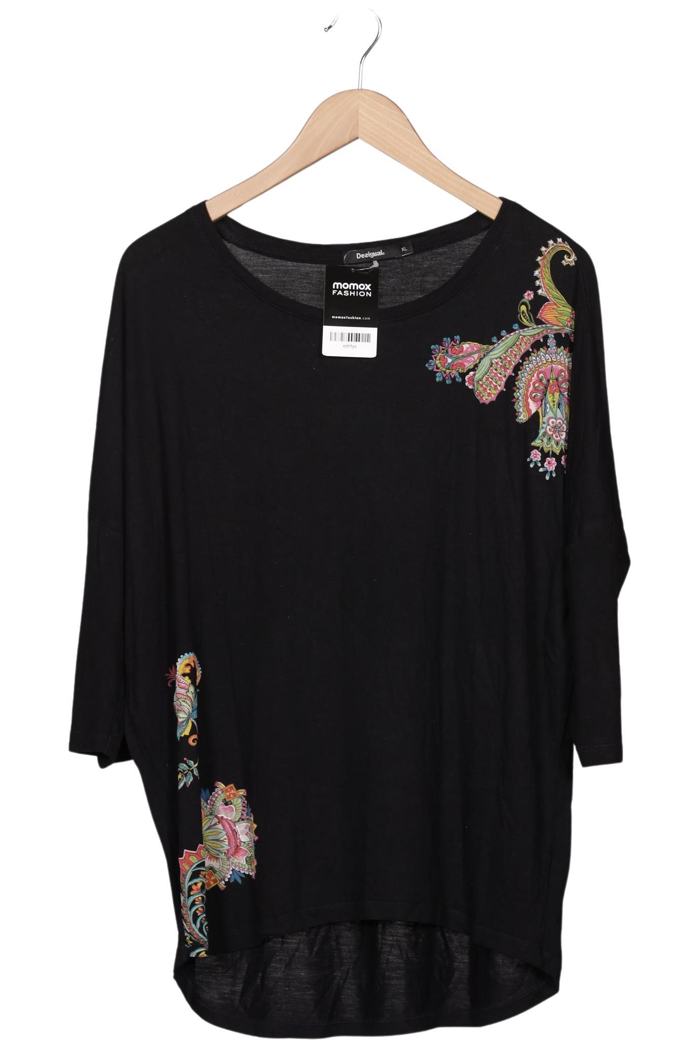 

Desigual Damen Langarmshirt, schwarz, Gr. 44