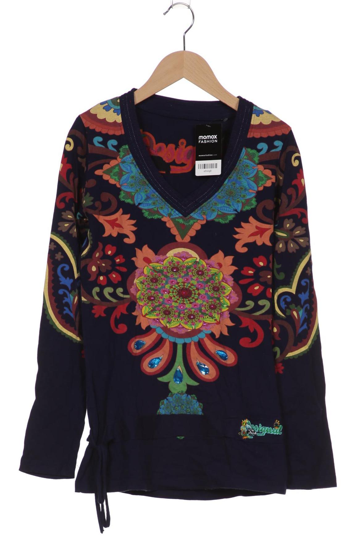 

Desigual Damen Langarmshirt, marineblau