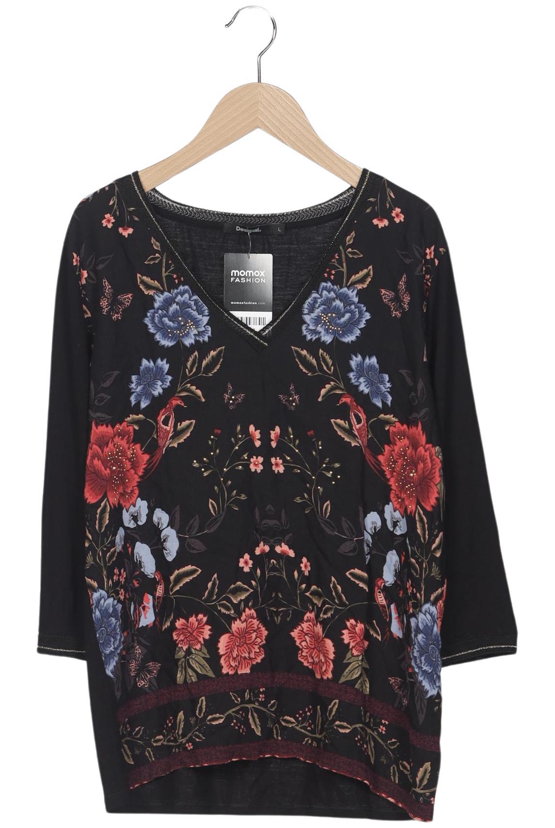 

Desigual Damen Langarmshirt, schwarz, Gr. 42