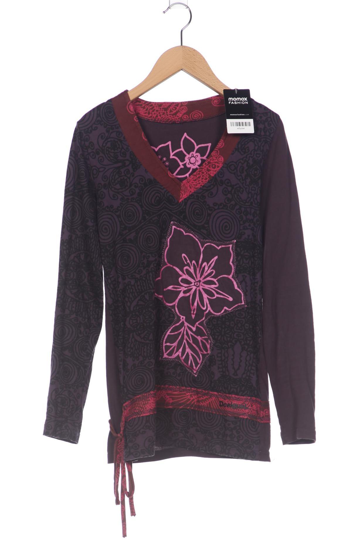 

Desigual Damen Langarmshirt, flieder, Gr. 36