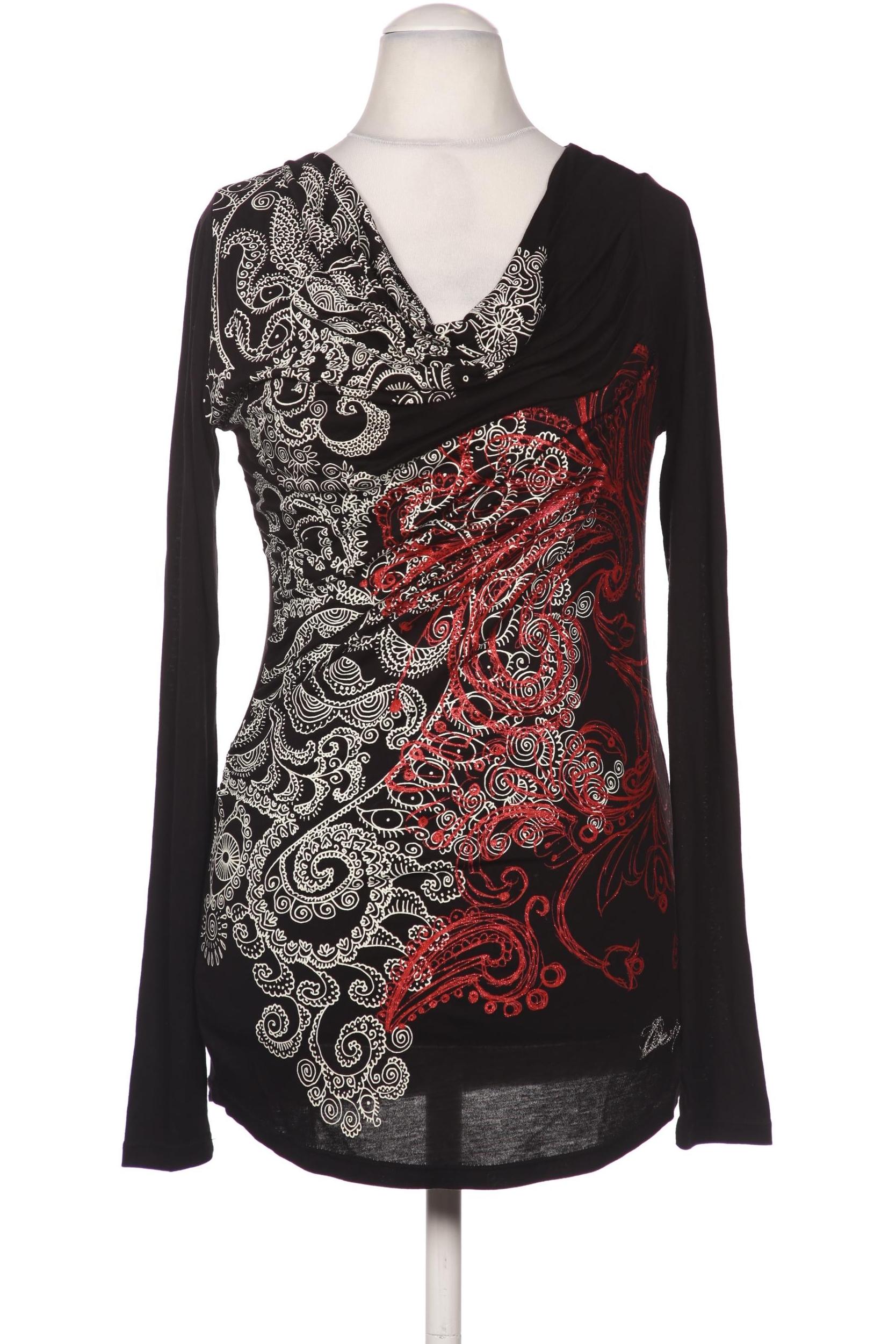 

Desigual Damen Langarmshirt, schwarz, Gr. 38