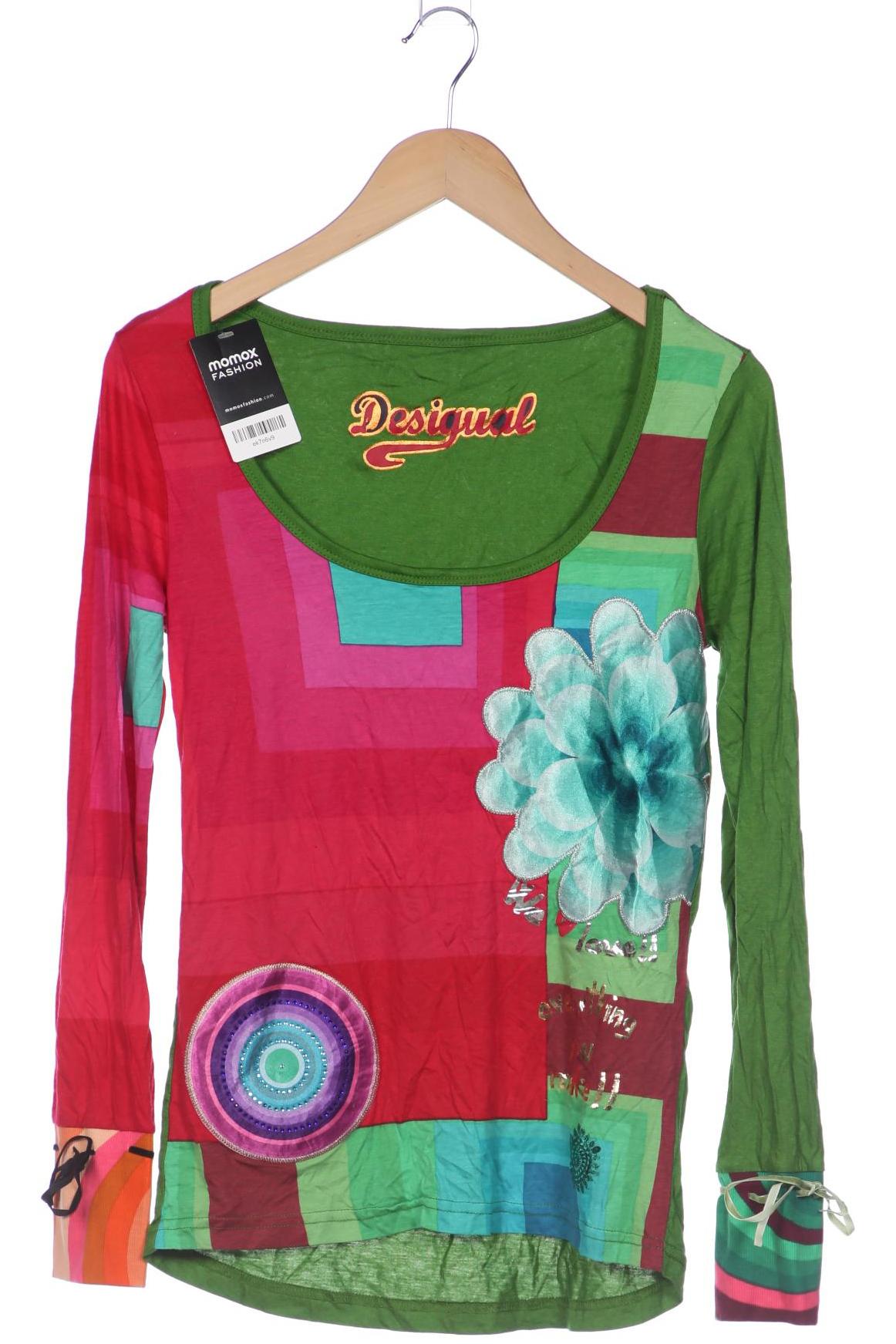 

Desigual Damen Langarmshirt, pink, Gr. 38