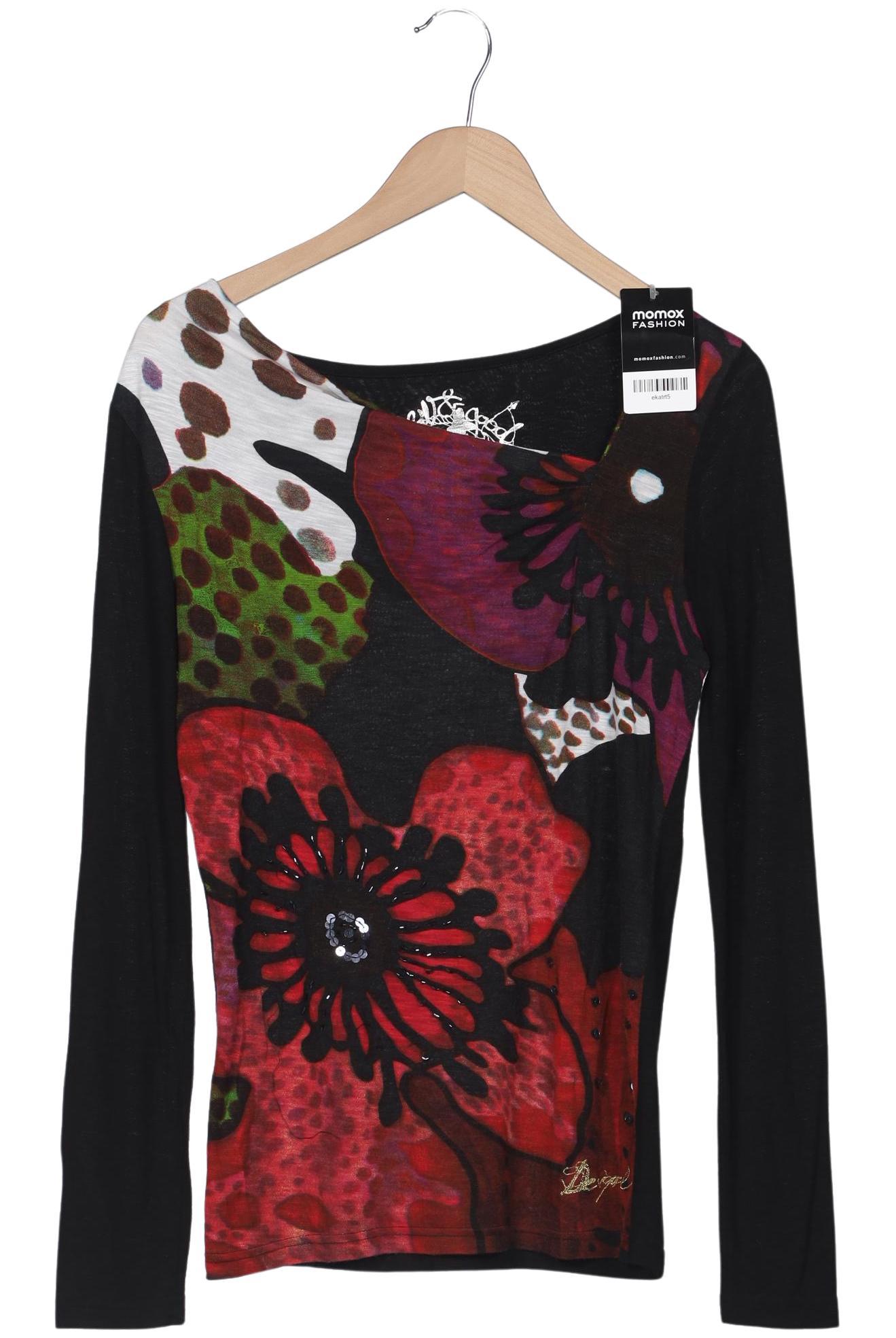 

Desigual Damen Langarmshirt, schwarz, Gr. 38