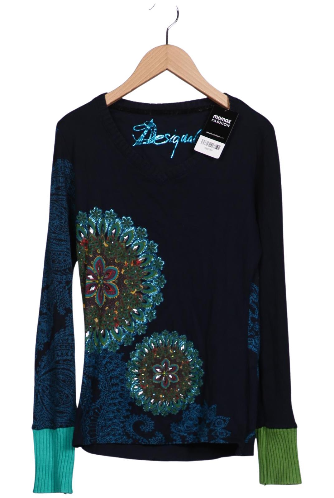 

Desigual Damen Langarmshirt, mehrfarbig, Gr. 36