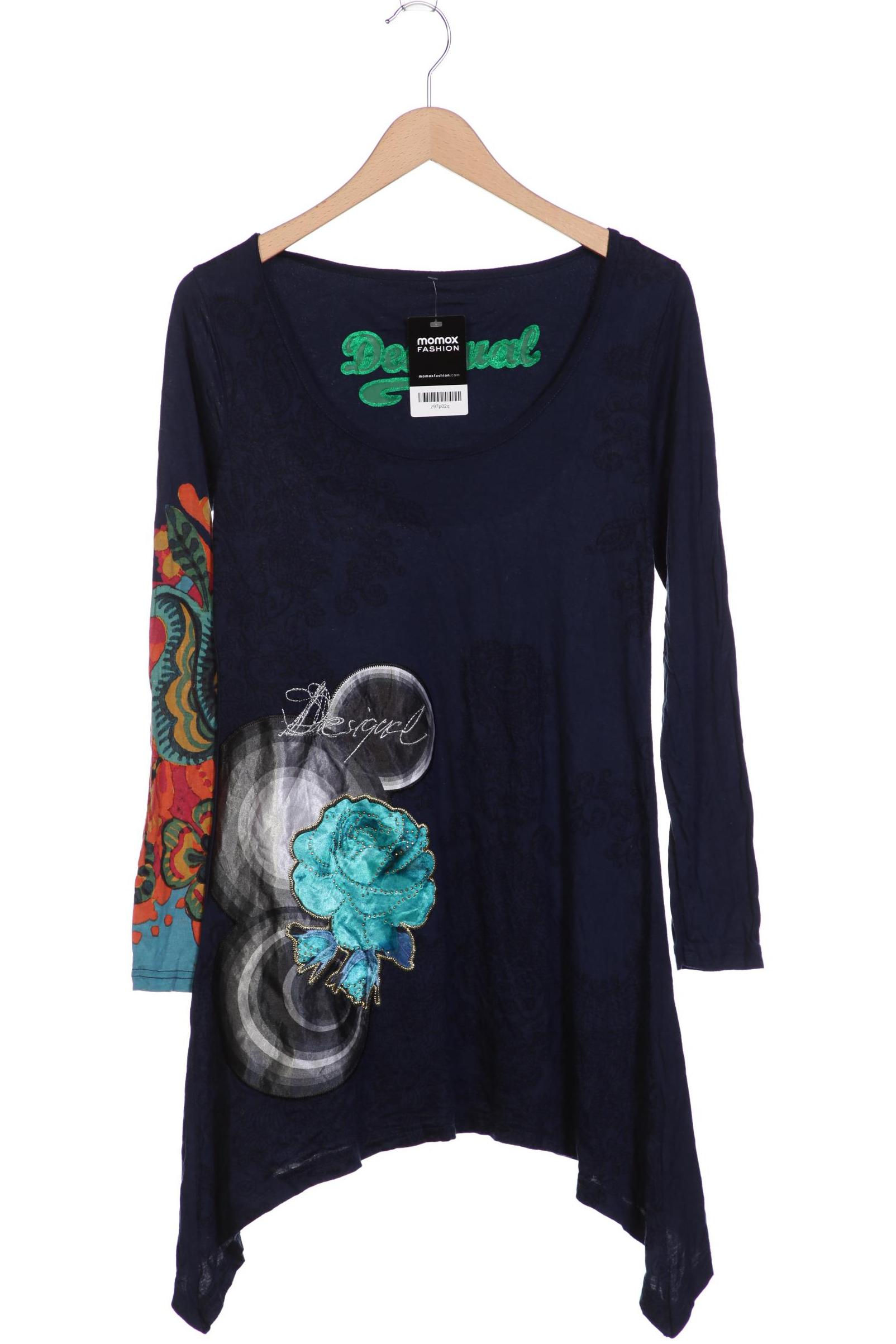 

Desigual Damen Langarmshirt, marineblau