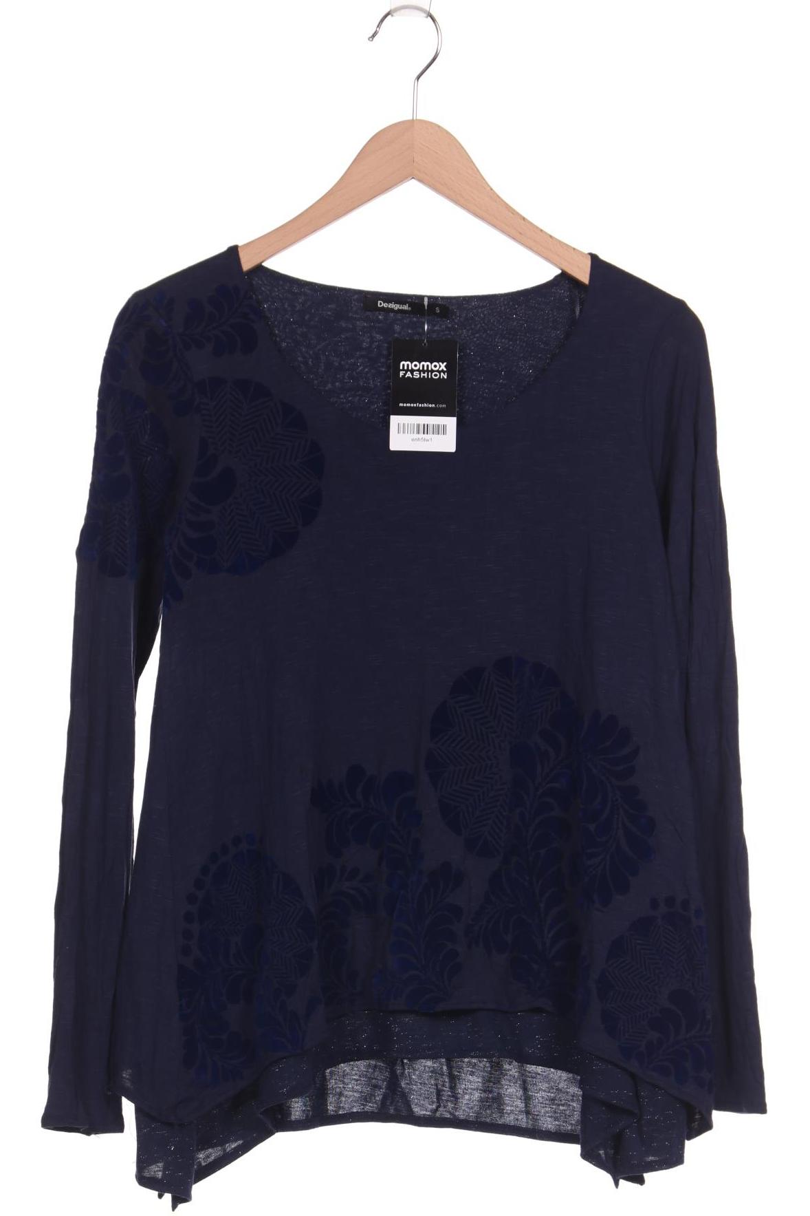

Desigual Damen Langarmshirt, marineblau