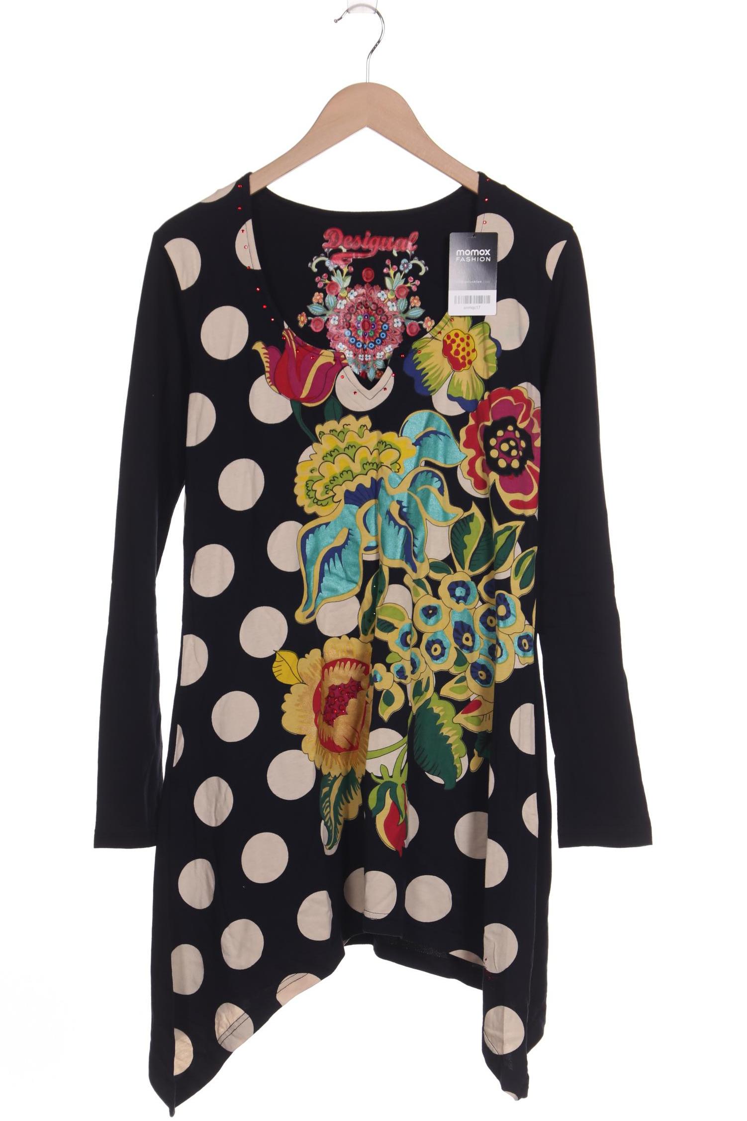 

Desigual Damen Langarmshirt, schwarz, Gr. 42