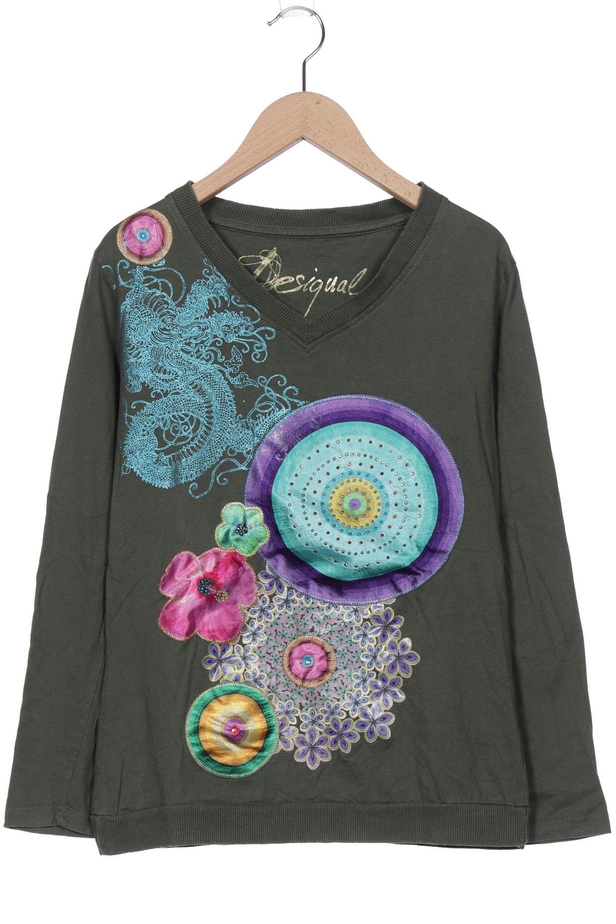 

Desigual Damen Langarmshirt, grün