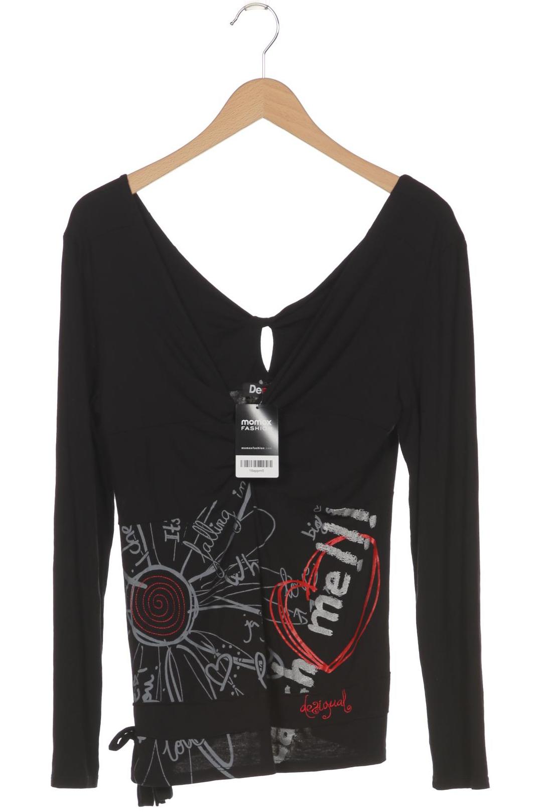 

Desigual Damen Langarmshirt, schwarz