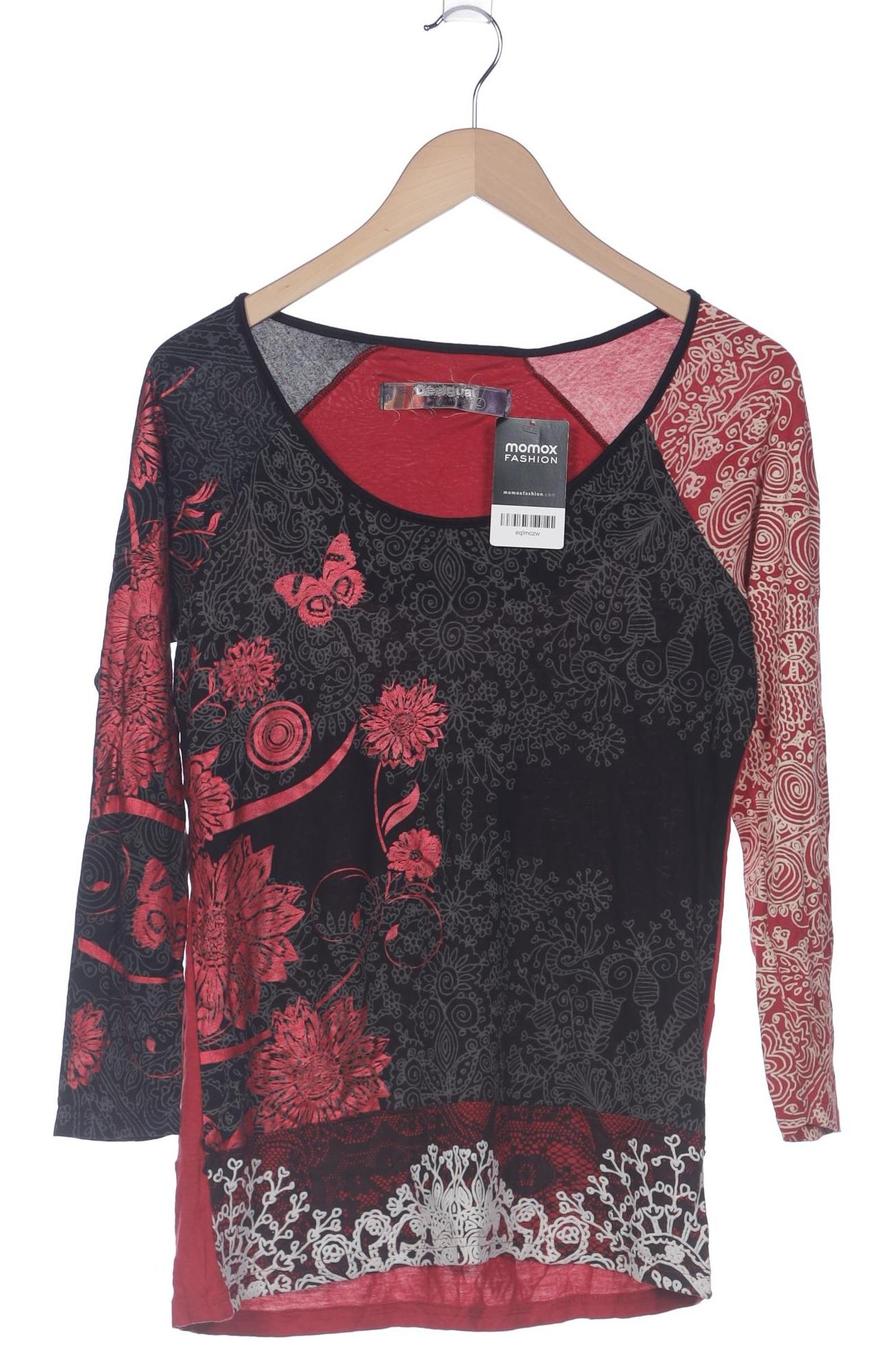 

Desigual Damen Langarmshirt, rot, Gr. 42