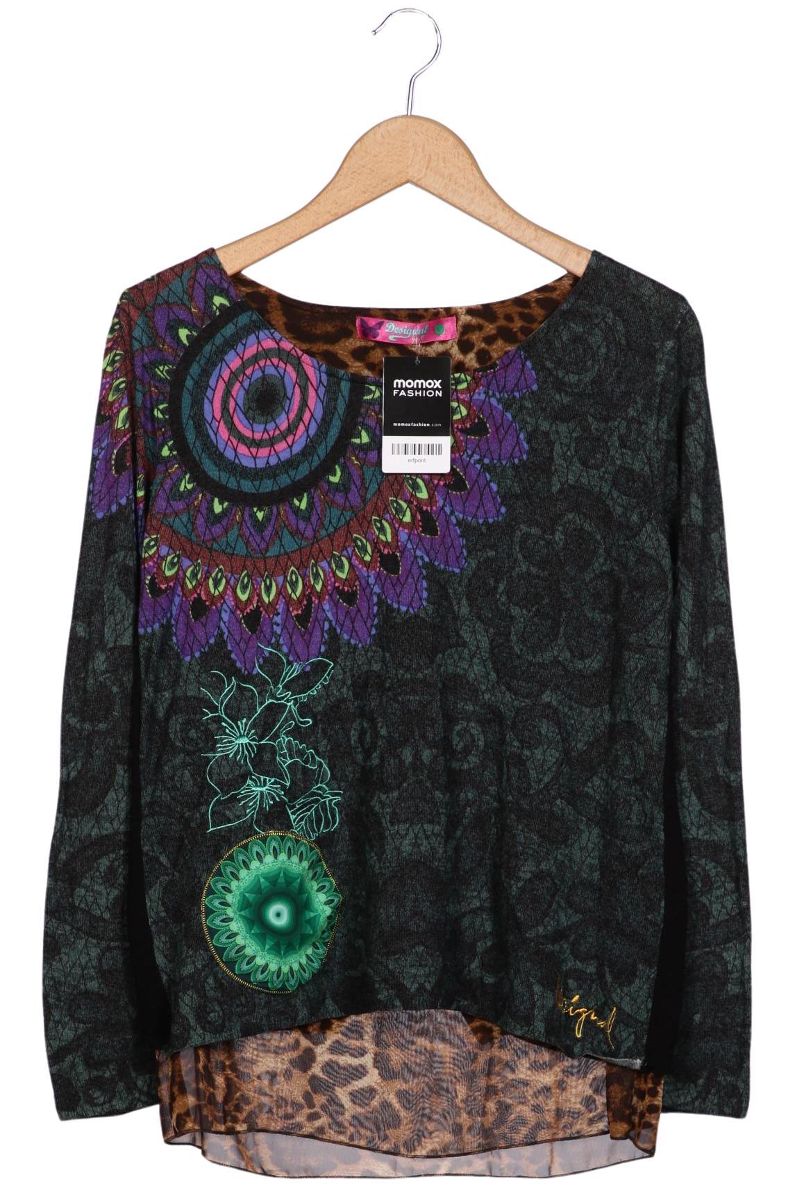 

Desigual Damen Langarmshirt, mehrfarbig, Gr. 38