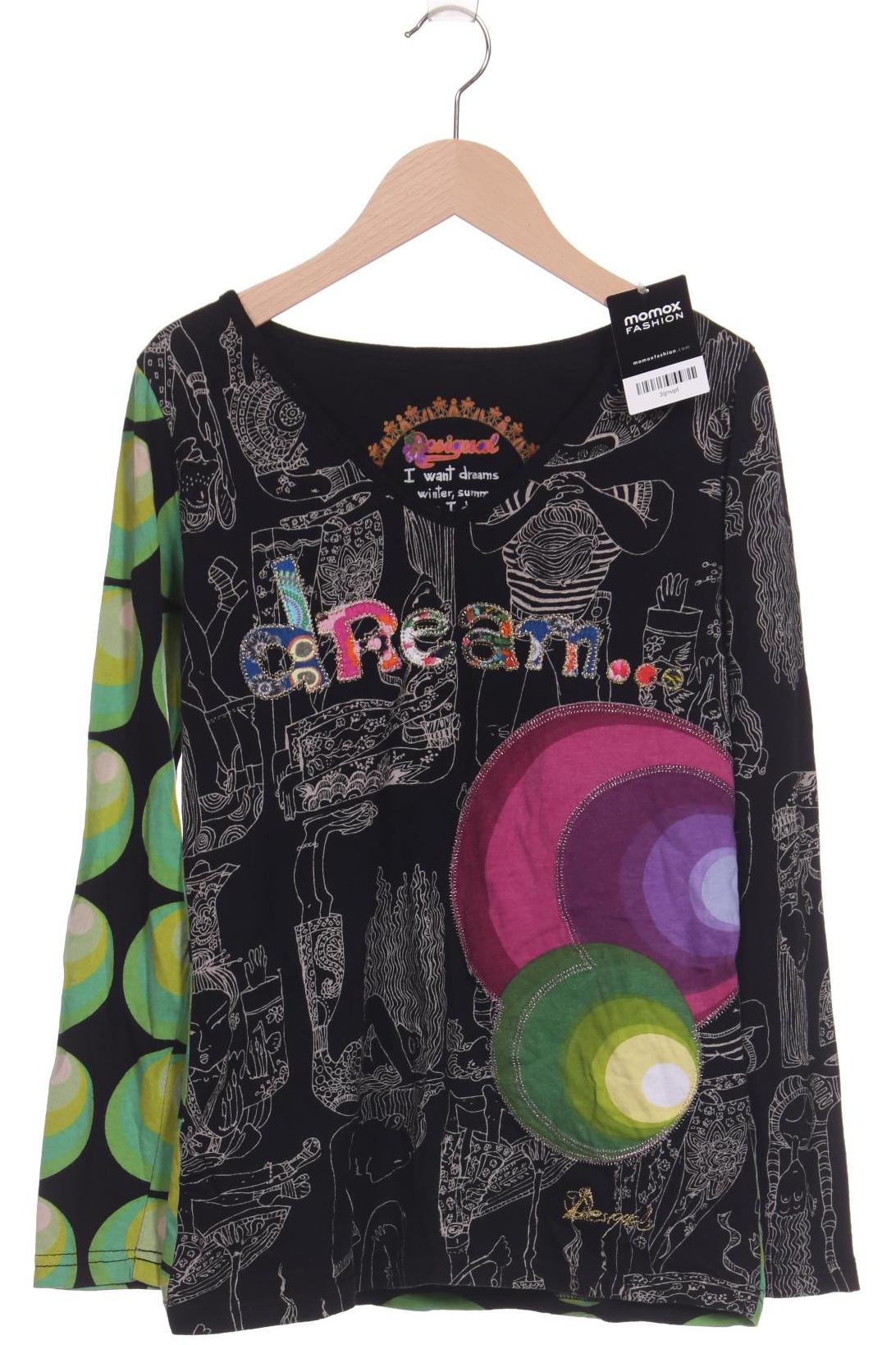 

Desigual Damen Langarmshirt, mehrfarbig, Gr. 38