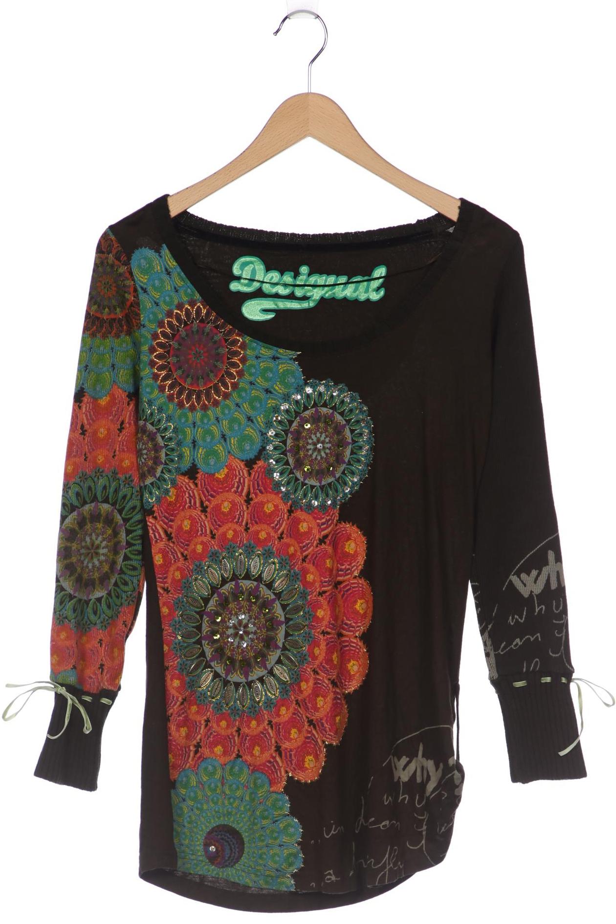 

Desigual Damen Langarmshirt, mehrfarbig, Gr. 38
