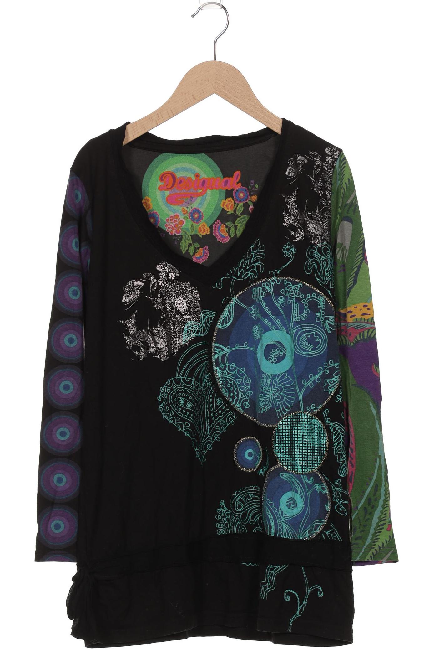 

Desigual Damen Langarmshirt, mehrfarbig, Gr. 44