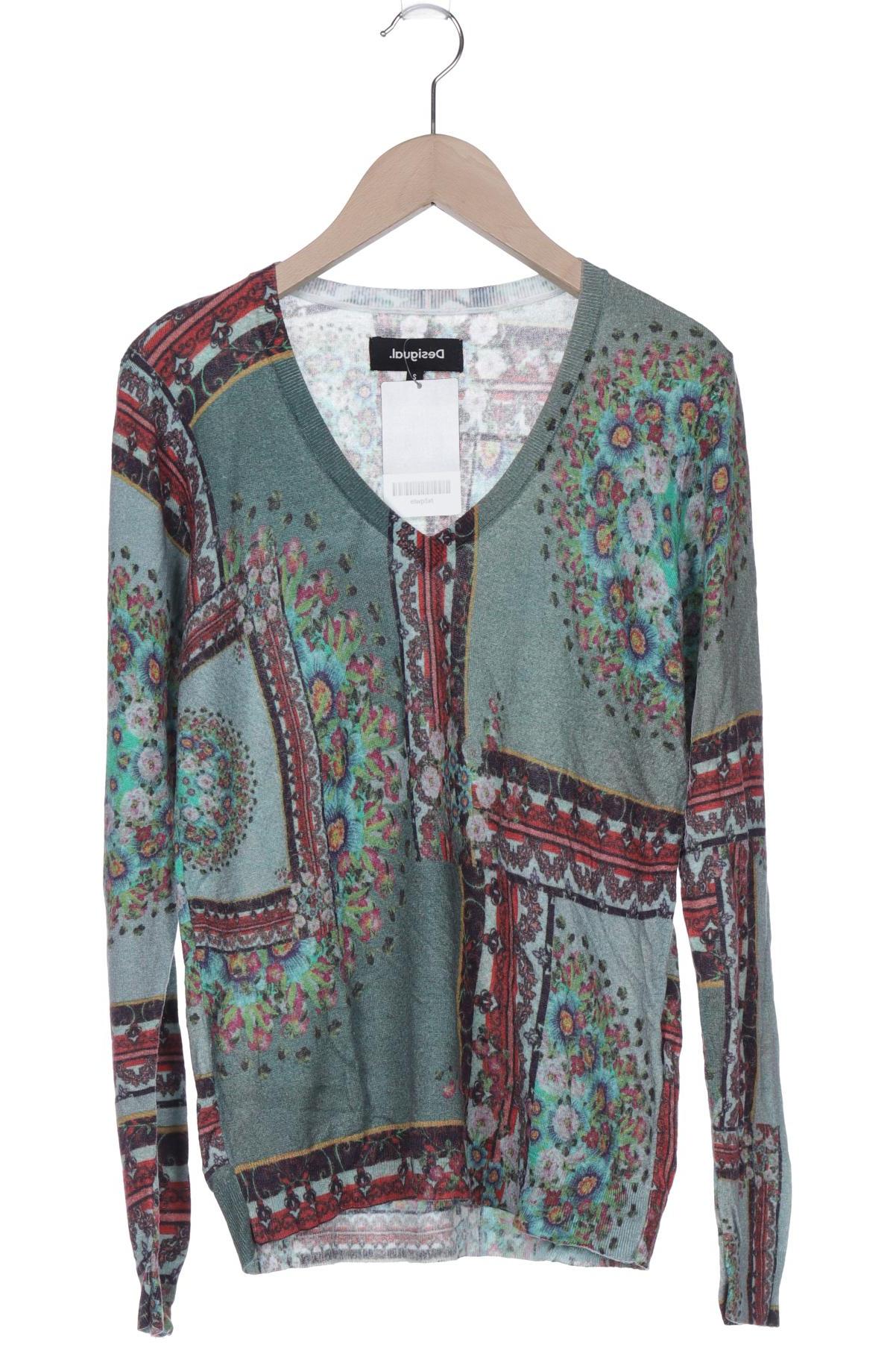 

Desigual Damen Langarmshirt, grün, Gr. 36