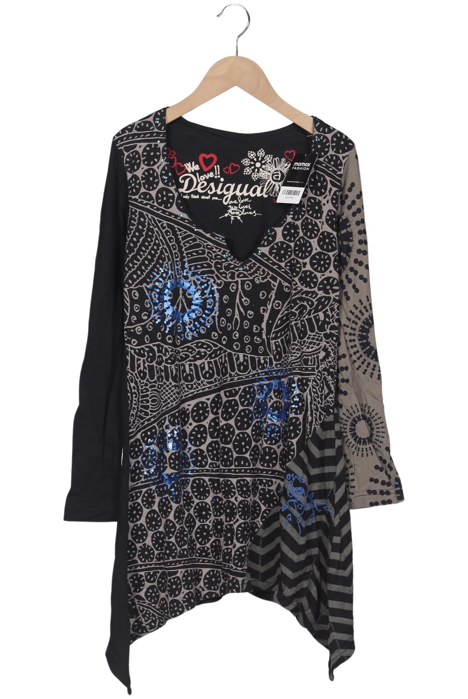 

Desigual Damen Langarmshirt, schwarz, Gr. 38