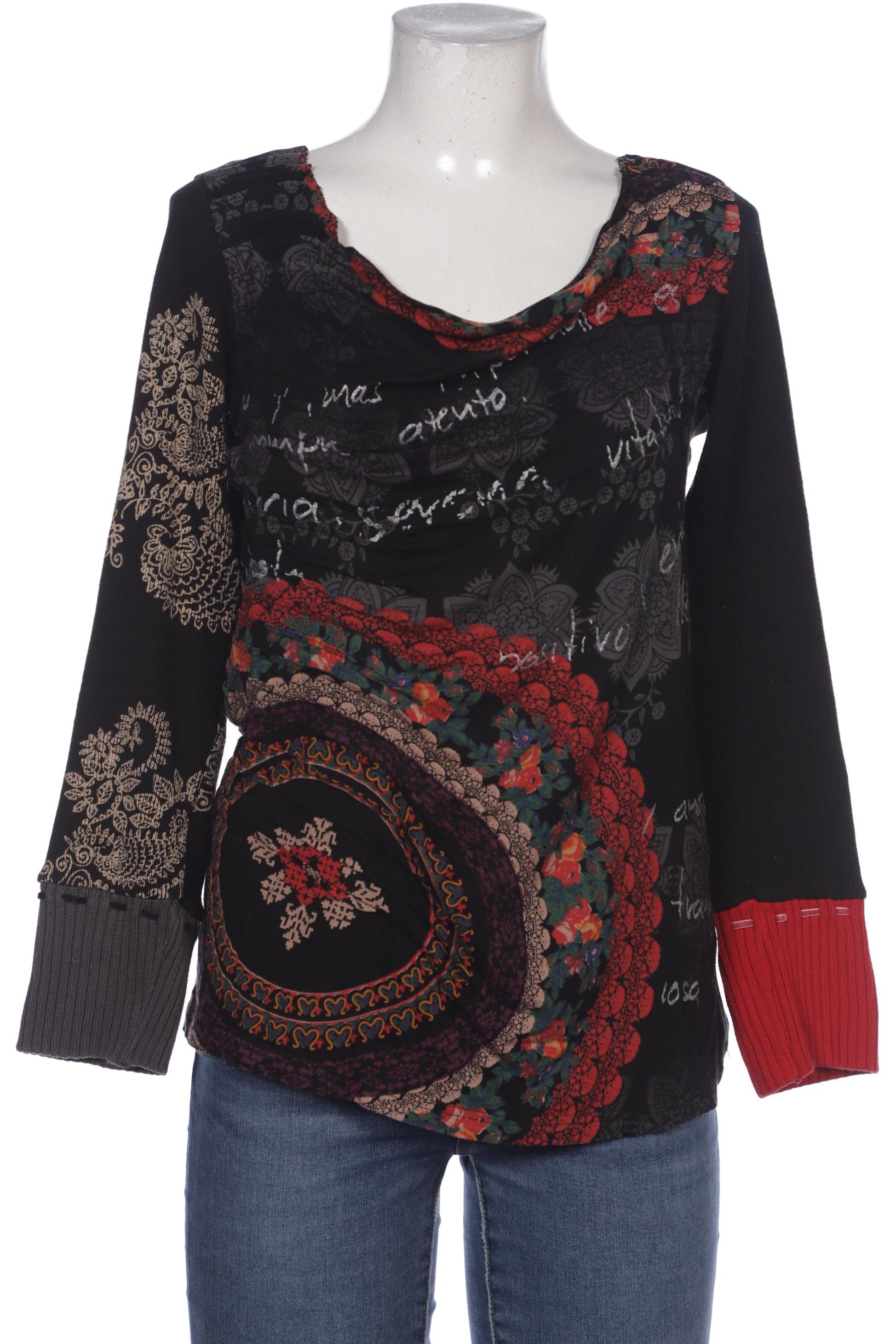 

Desigual Damen Langarmshirt, schwarz, Gr. 42