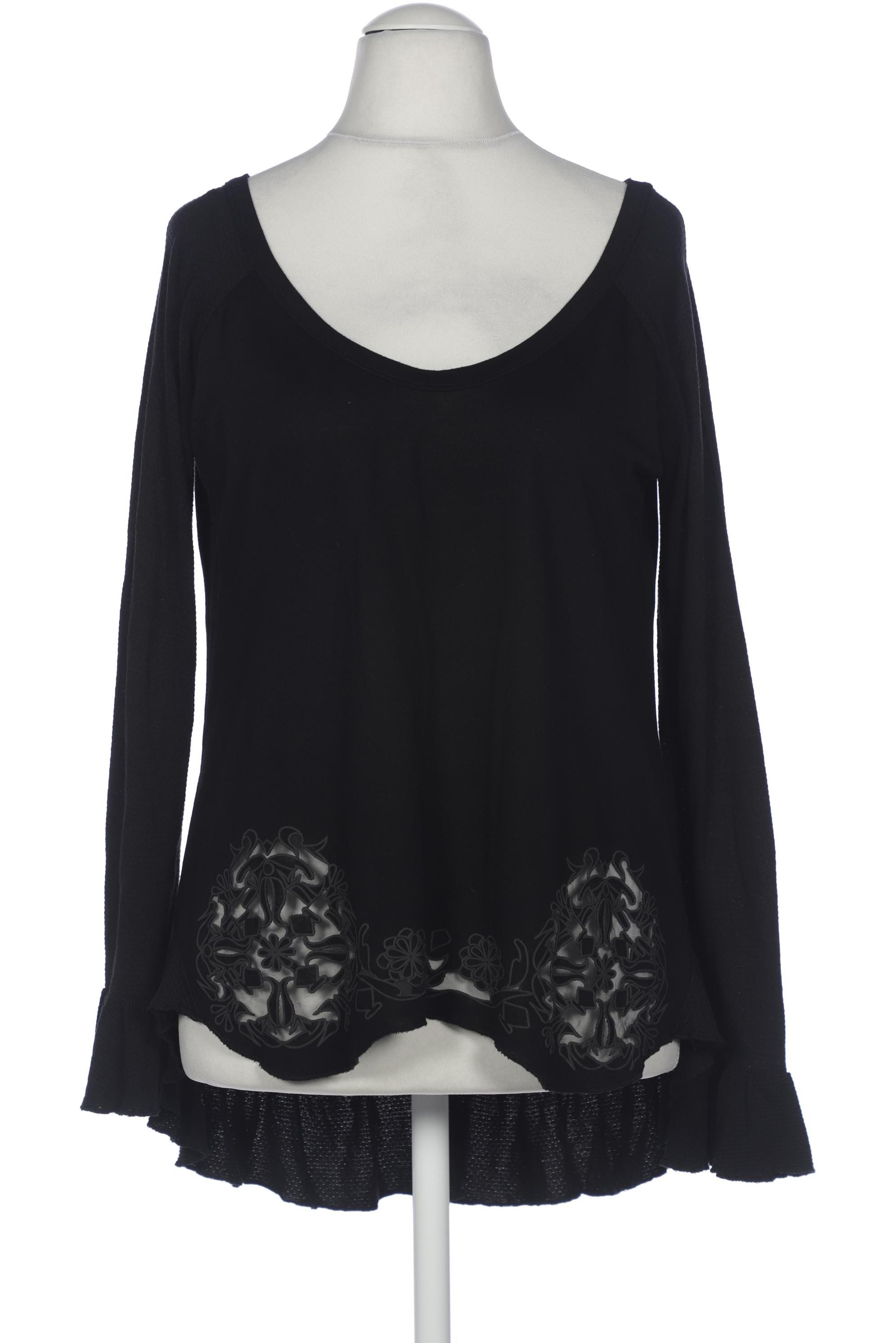 

Desigual Damen Langarmshirt, schwarz, Gr. 38