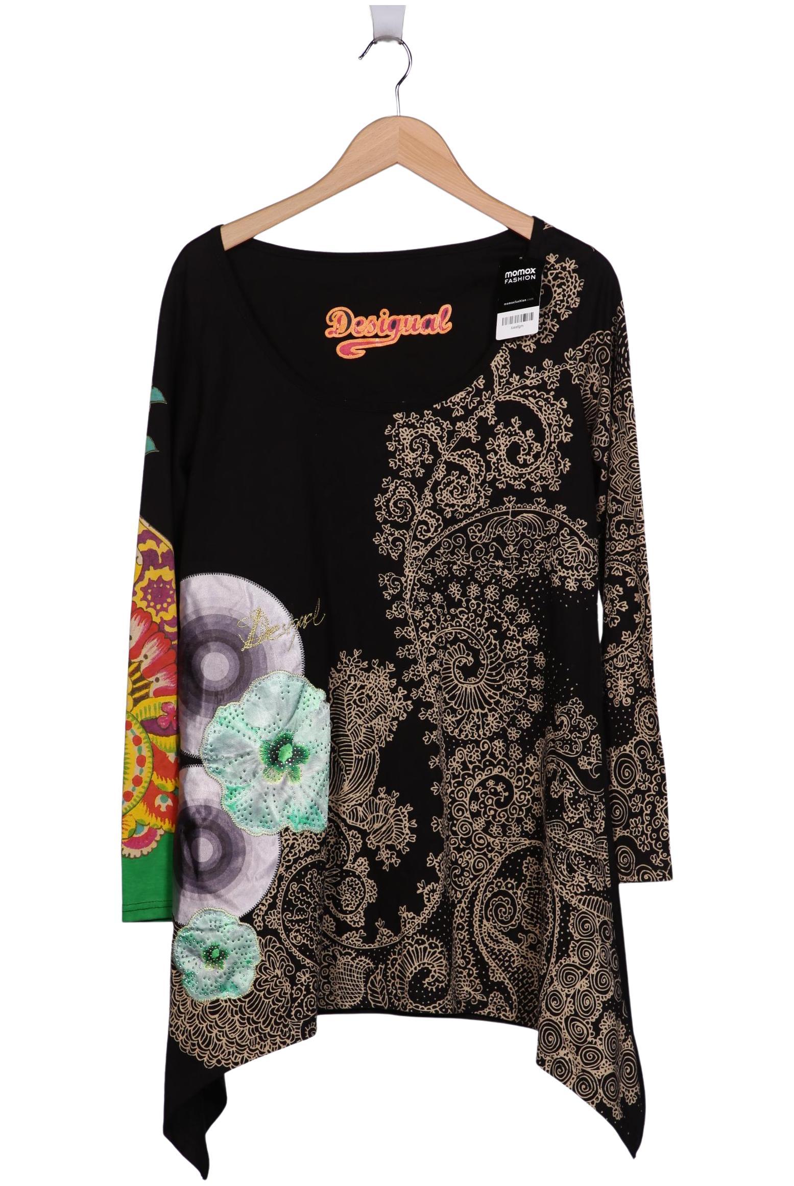 

Desigual Damen Langarmshirt, schwarz, Gr. 46