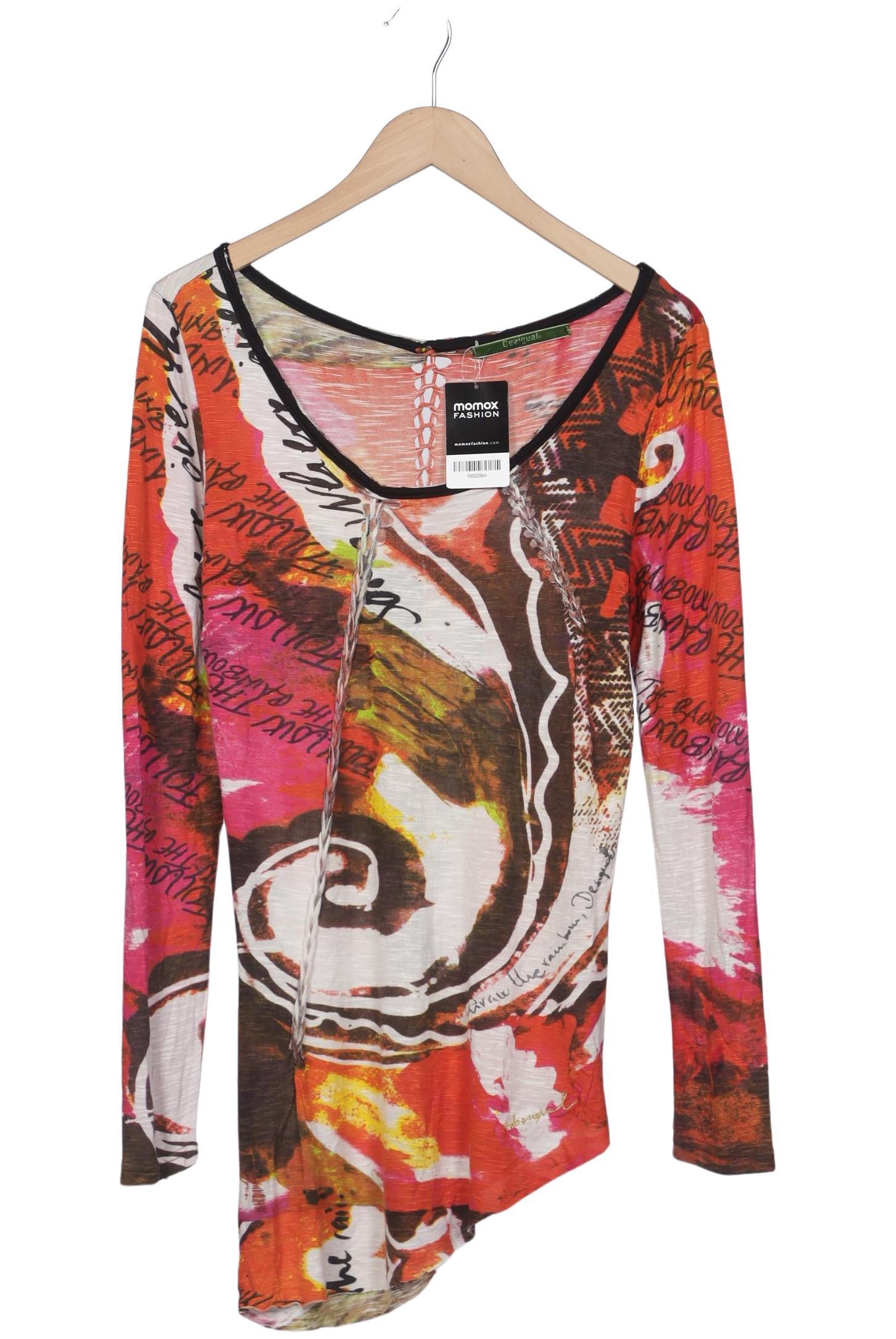 

Desigual Damen Langarmshirt, mehrfarbig, Gr. 42